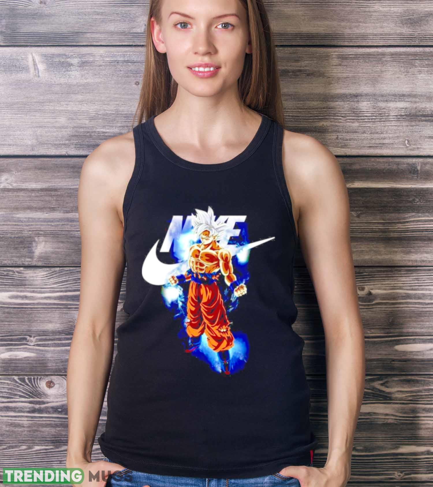 son Goku Nike logo shirt Dark Shirt son Goku Nike logo shirt Dark Shirt