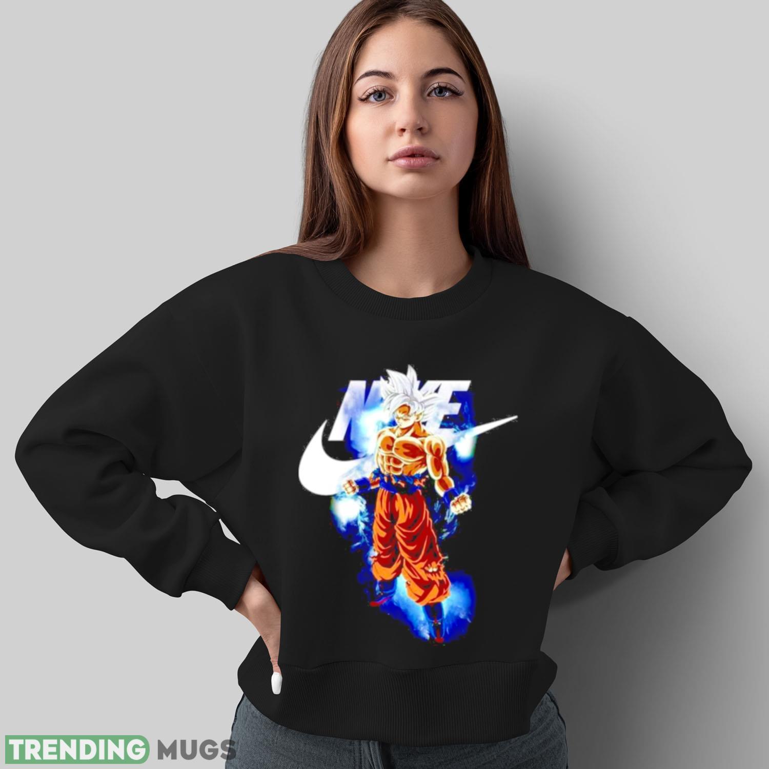 son Goku Nike logo shirt Dark Shirt son Goku Nike logo shirt Dark Shirt