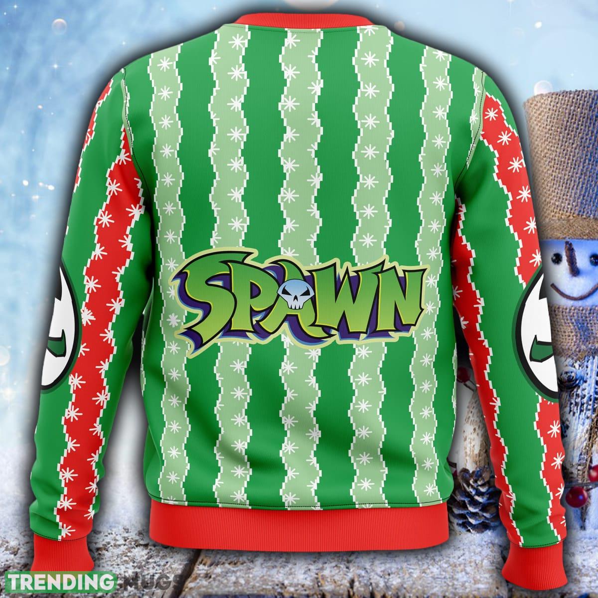 Spawn v2 Ugly Christmas 3D Sweater For Men And Women Gift Christmas 3D Sweater Spawn v2 Ugly Christmas 3D Sweater For Men And Women Gift Christmas 3D Sweater