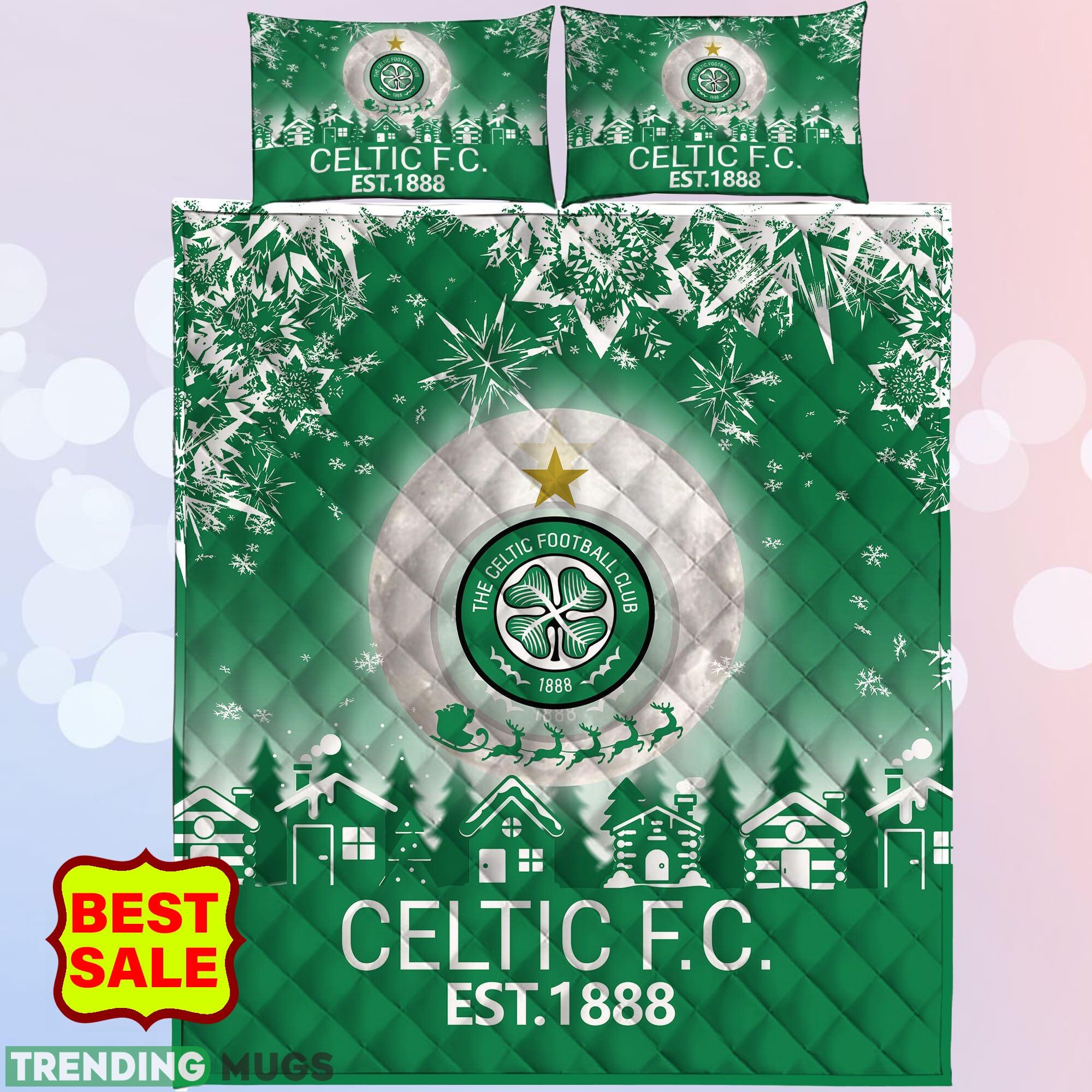 SPFL Celtic FC Big Logo Christmas Green Quilt Sets Comfort Full Size King Queen Twin Quilt Set SPFL Celtic FC Big Logo Christmas Green Quilt Sets Comfort Full Size King Queen Twin Quilt Set