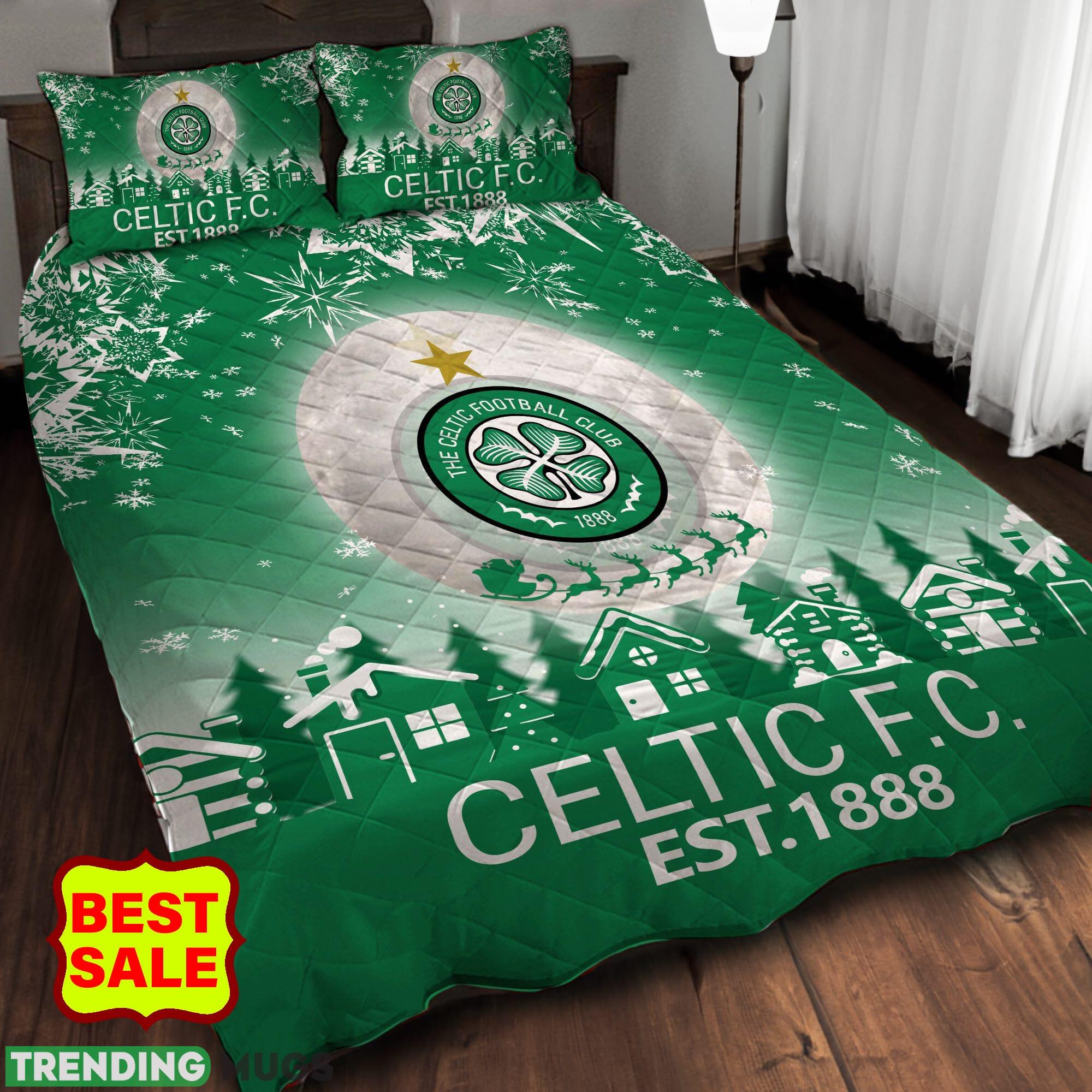 SPFL Celtic FC Big Logo Christmas Green Quilt Sets Comfort Full Size King Queen Twin Quilt Set SPFL Celtic FC Big Logo Christmas Green Quilt Sets Comfort Full Size King Queen Twin Quilt Set