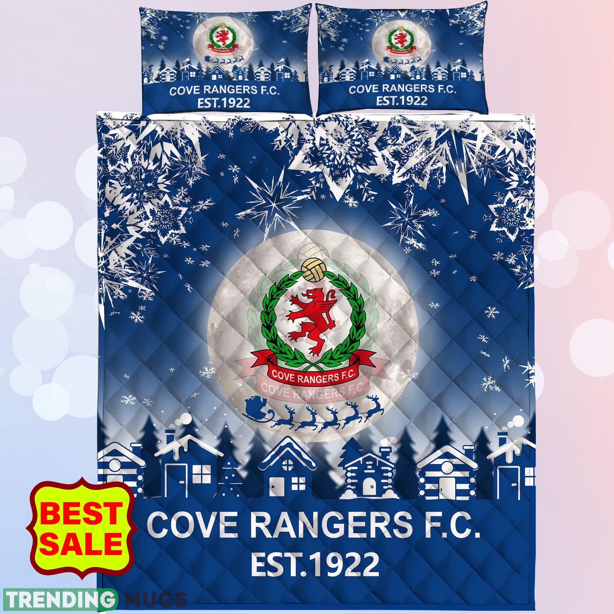 SPFL Cove Rangers FC Big Logo Christmas Quilt Sets Blue Comfort Full Size King Queen Twin Quilt Set SPFL Cove Rangers FC Big Logo Christmas Quilt Sets Blue Comfort Full Size King Queen Twin Quilt Set