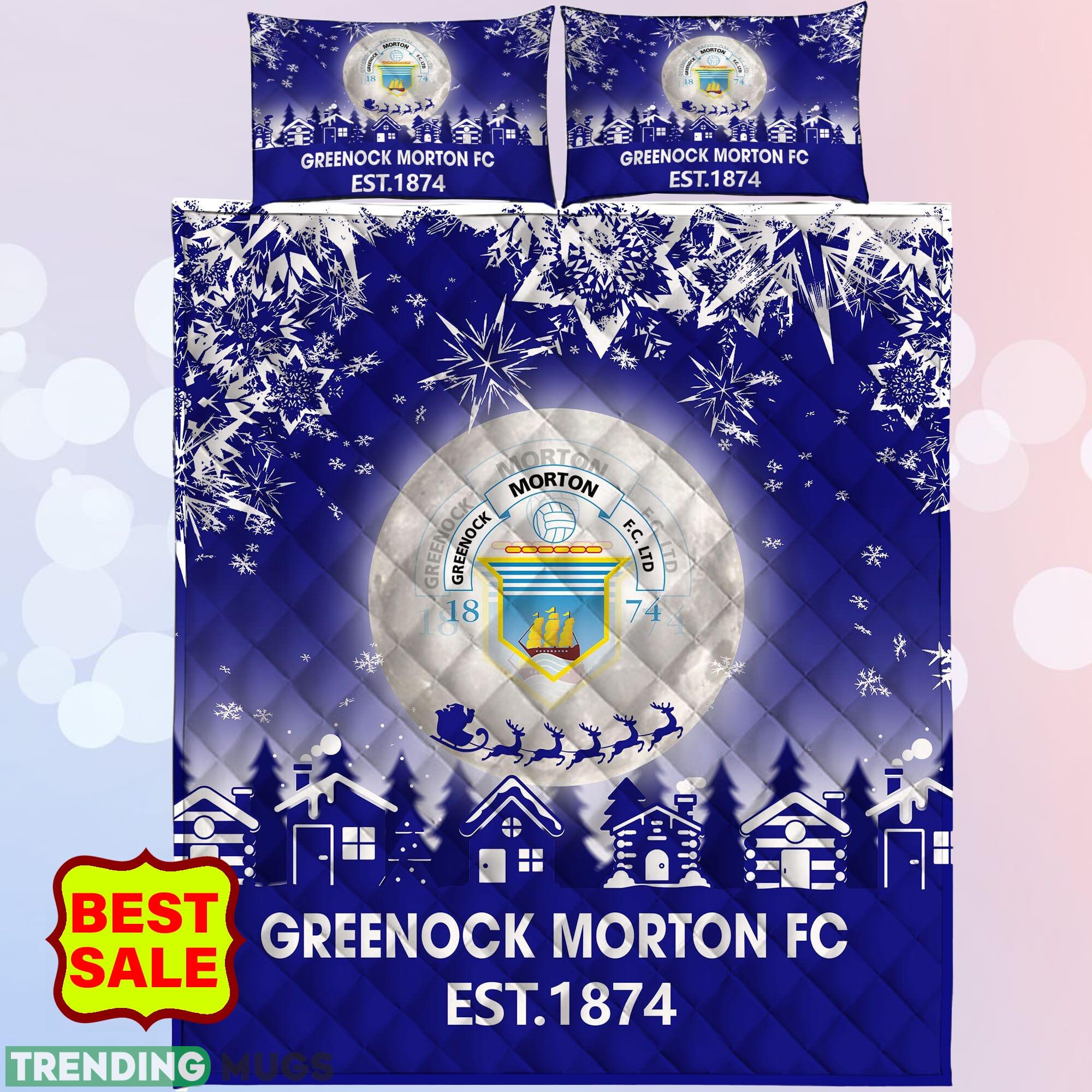SPFL Greenock Morton FC Fans Comfort Quilt Sets Full Size King Queen Quilt Set SPFL Greenock Morton FC Fans Comfort Quilt Sets Full Size King Queen Quilt Set