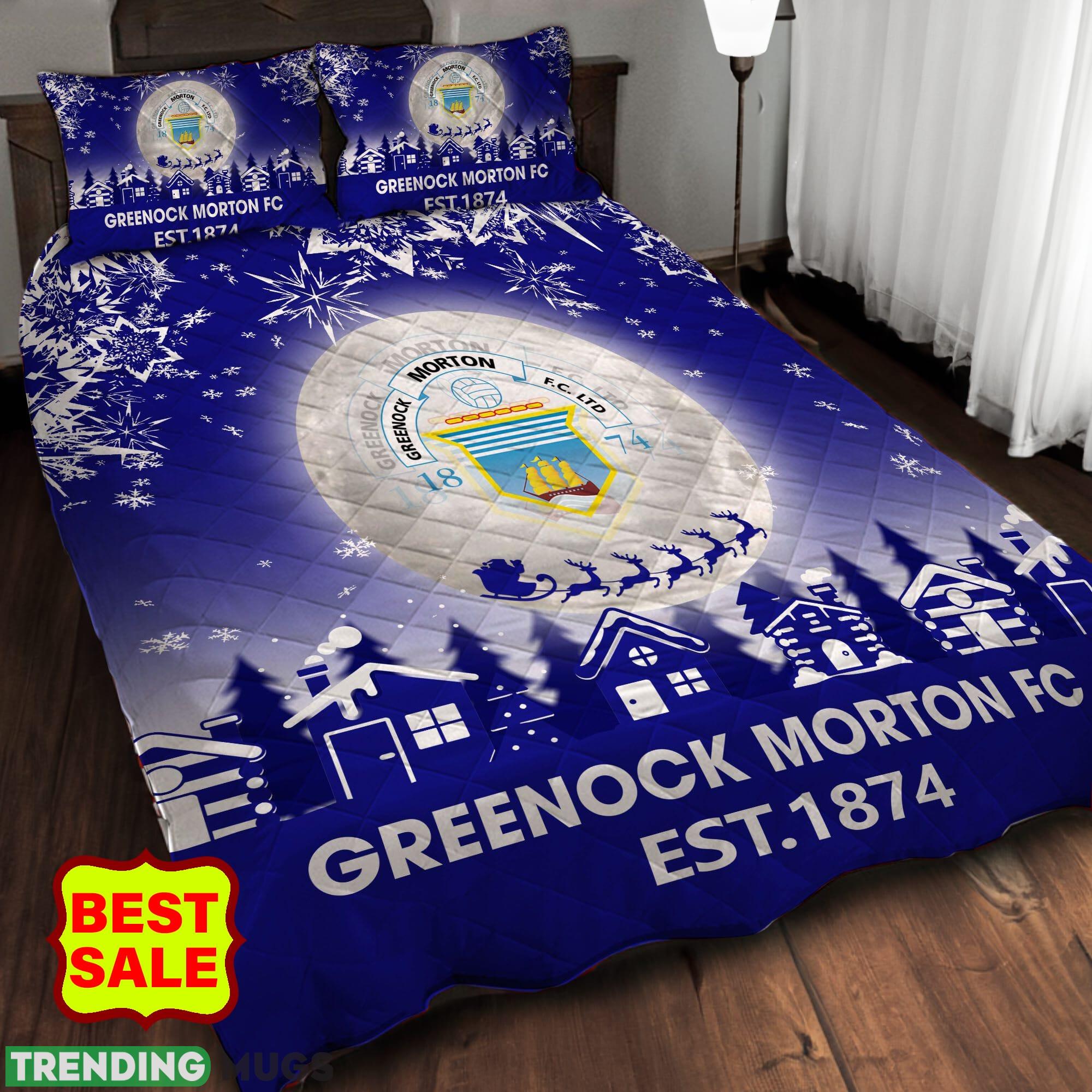 SPFL Greenock Morton FC Fans Comfort Quilt Sets Full Size King Queen Quilt Set SPFL Greenock Morton FC Fans Comfort Quilt Sets Full Size King Queen Quilt Set