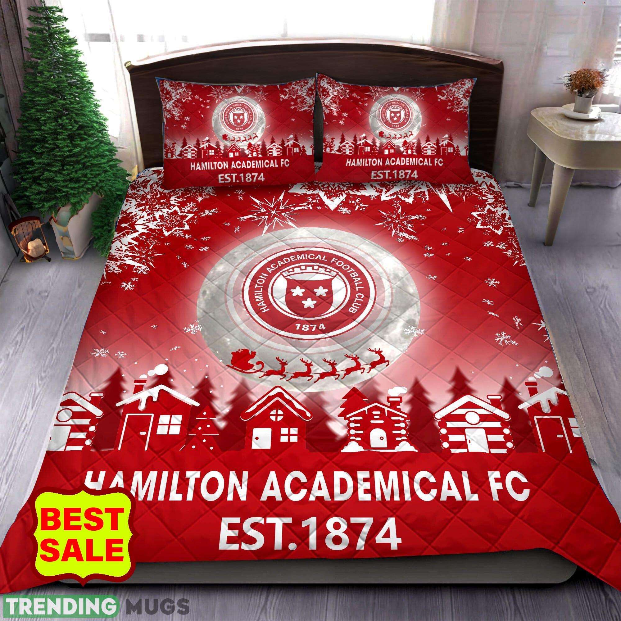 SPFL Hamilton Academical FC Fans Comfort Red Quilt Sets Full Size King Queen - SPFL Hamilton Academical FC Quilt Set_1 SPFL Hamilton Academical FC Fans Comfort Red Quilt Sets Full Size King Queen - SPFL Hamilton Academical FC Quilt Set_1