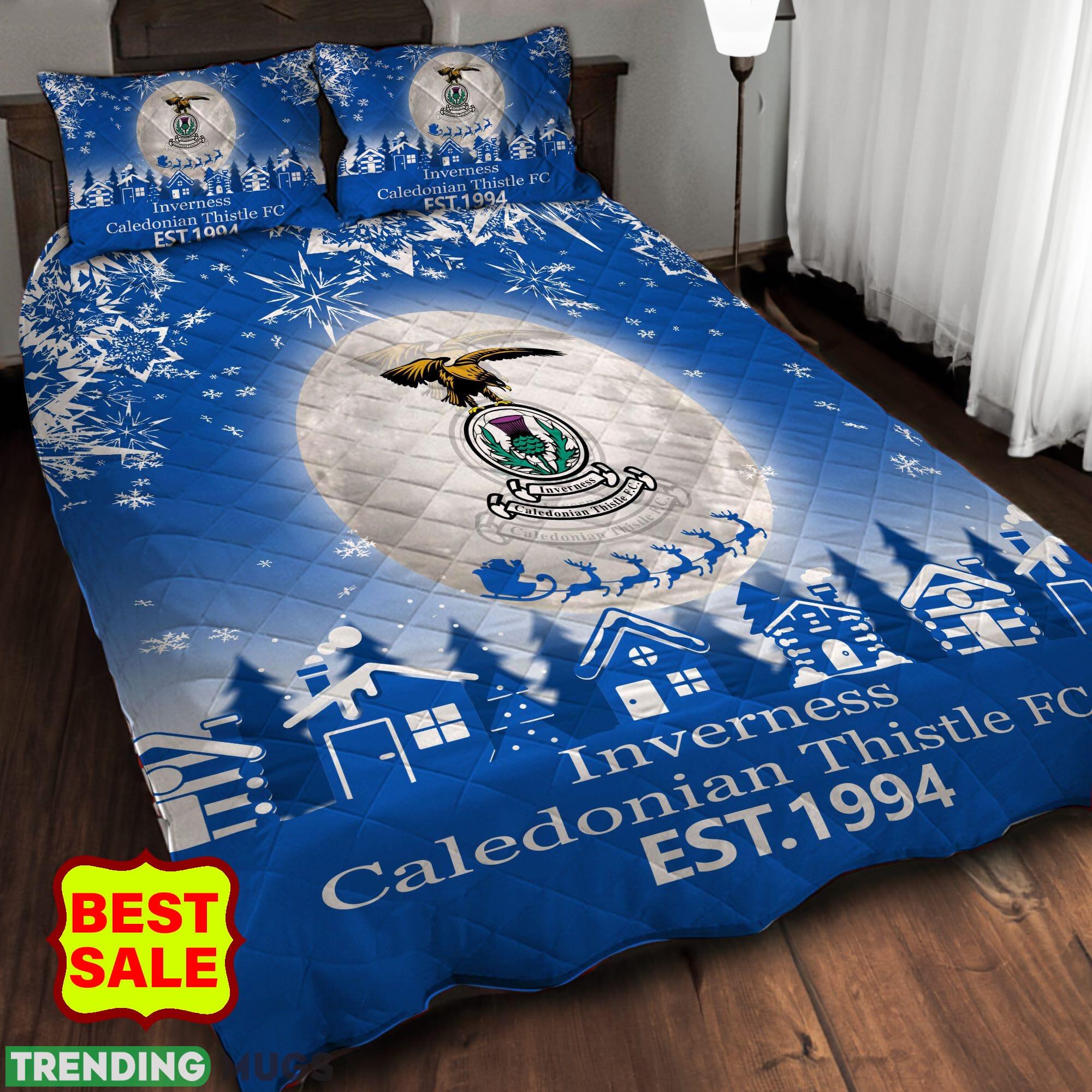 SPFL Inverness Caledonian Thistle FC Logo Home Quilt Sets Blue King Queen Quilt Set SPFL Inverness Caledonian Thistle FC Logo Home Quilt Sets Blue King Queen Quilt Set