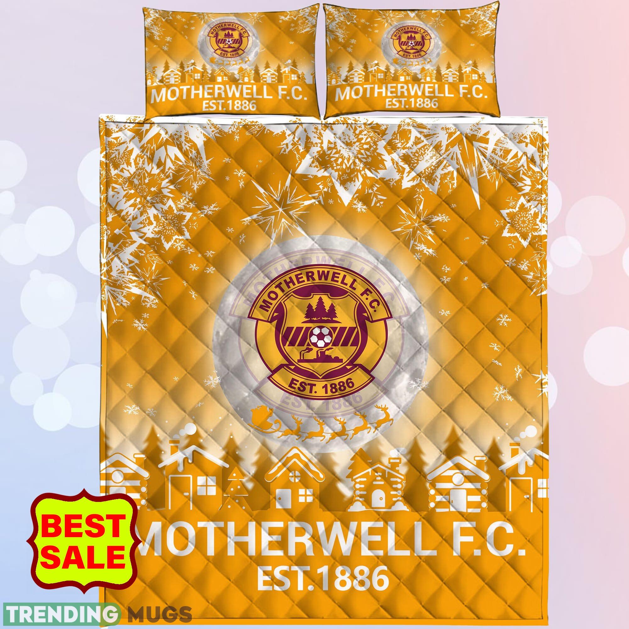 SPFL Motherwell FC Big Logo Christmas Quilt Sets Full Size King Queen Twin Quilt Set SPFL Motherwell FC Big Logo Christmas Quilt Sets Full Size King Queen Twin Quilt Set