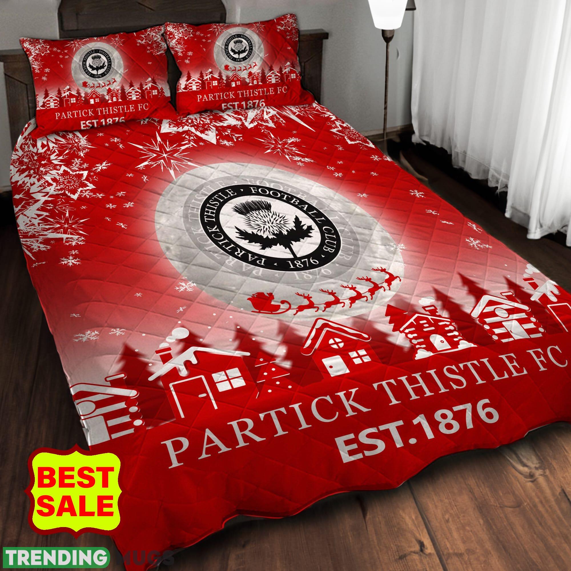 SPFL Partick Thistle FC Big Logo Christmas Red Quilt Sets Full Size King Queen Twin Quilt Set SPFL Partick Thistle FC Big Logo Christmas Red Quilt Sets Full Size King Queen Twin Quilt Set