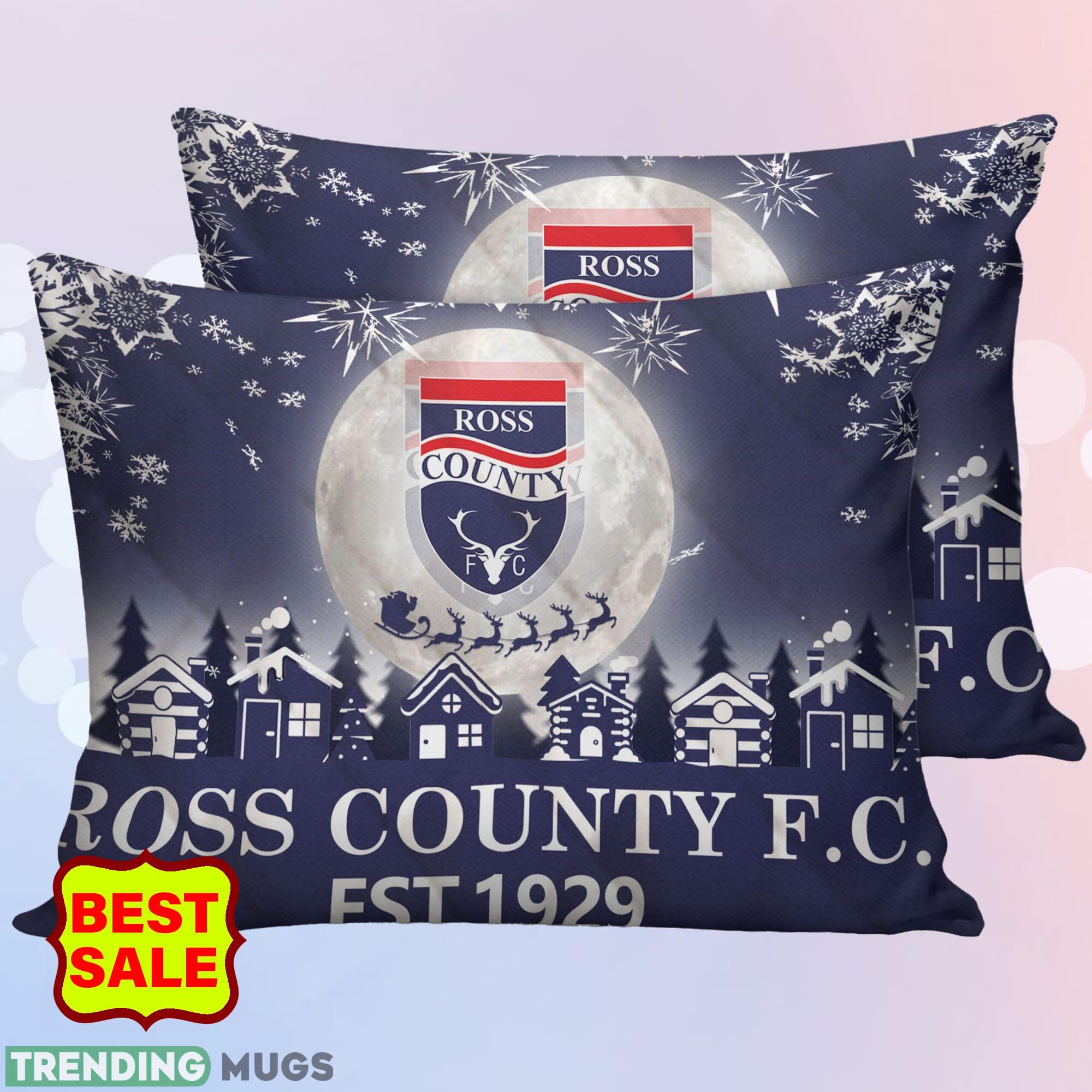 SPFL Ross County Big Logo Christmas Quilt Sets Full Size King Queen Twin Quilt Set SPFL Ross County Big Logo Christmas Quilt Sets Full Size King Queen Twin Quilt Set