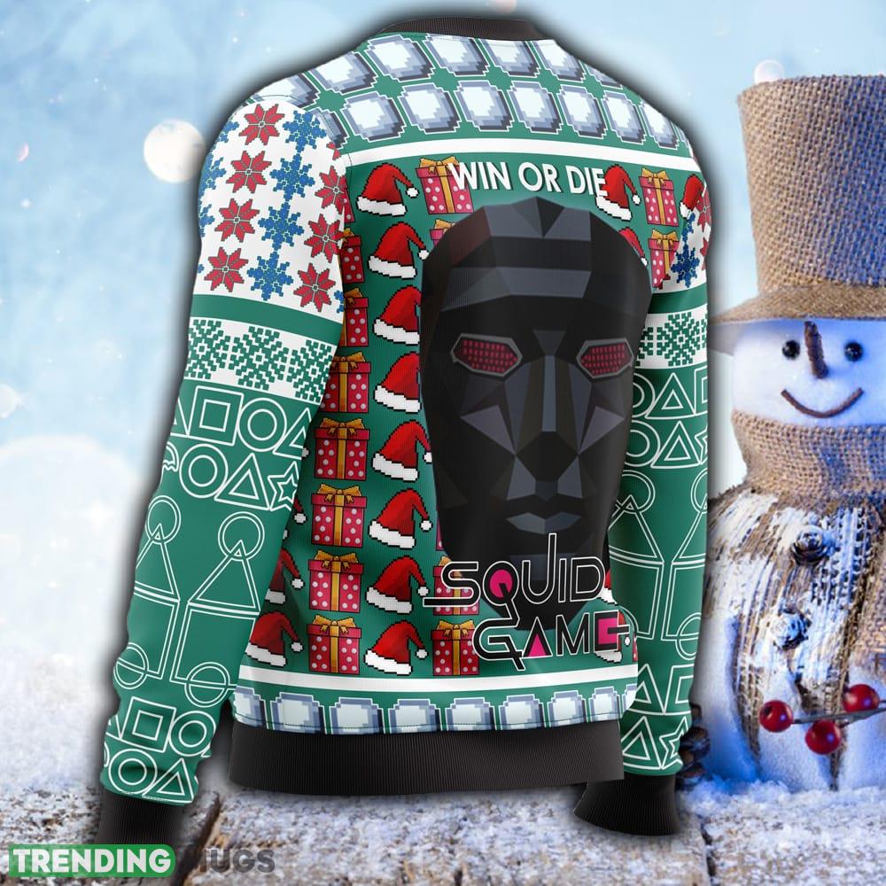 Squid Game Invitation Ugly Christmas 3D Sweater For Men And Women Gift Christmas 3D Sweater Squid Game Invitation Ugly Christmas 3D Sweater For Men And Women Gift Christmas 3D Sweater