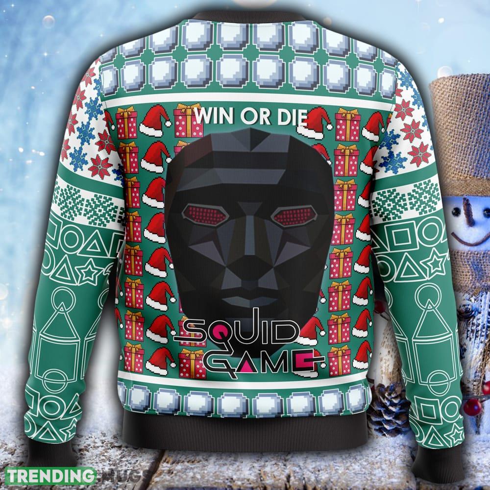 Squid Game Invitation Ugly Christmas 3D Sweater For Men And Women Gift Christmas 3D Sweater Squid Game Invitation Ugly Christmas 3D Sweater For Men And Women Gift Christmas 3D Sweater