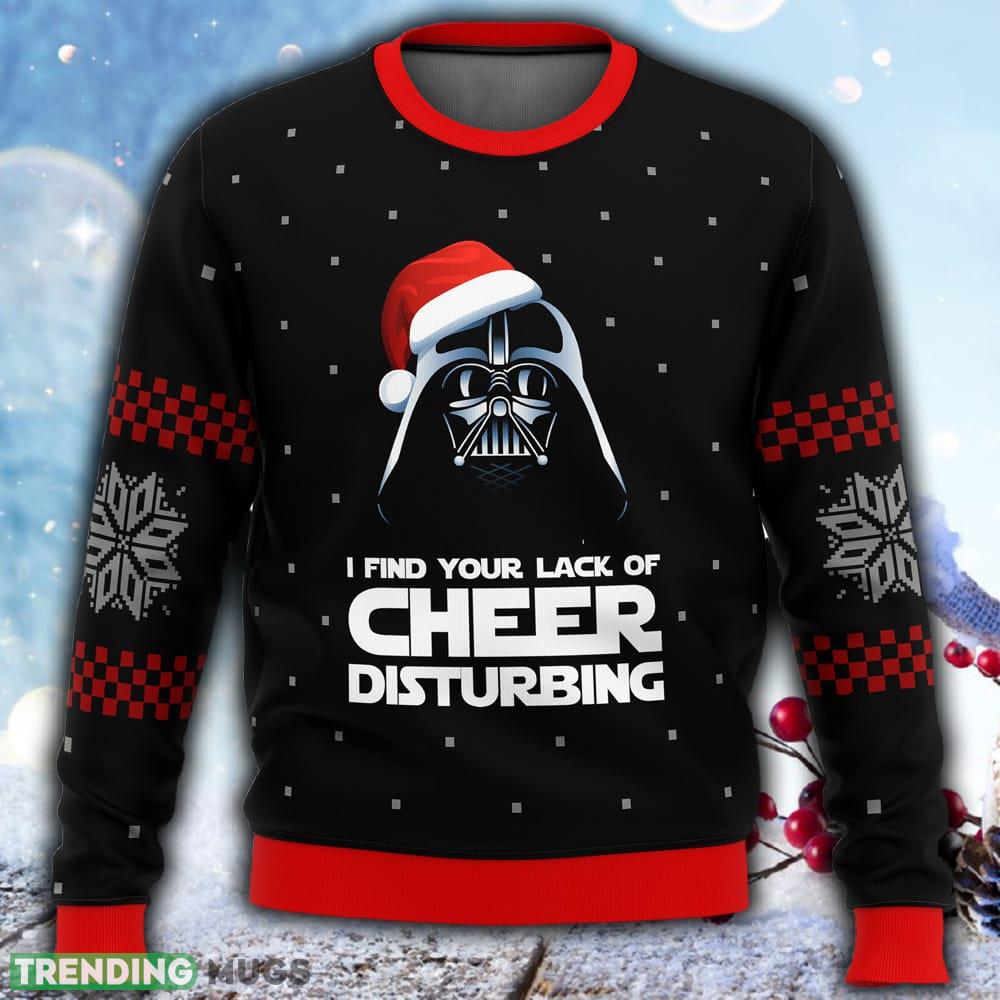 Star Wars Vader Lack of Cheer Ugly Christmas 3D Sweater For Men And Women Gift Christmas - Star Wars Vader Lack of Cheer Ugly Christmas Sweater Star Wars Vader Lack of Cheer Ugly Christmas 3D Sweater For Men And Women Gift Christmas - Star Wars Vader Lack of Cheer Ugly Christmas Sweater