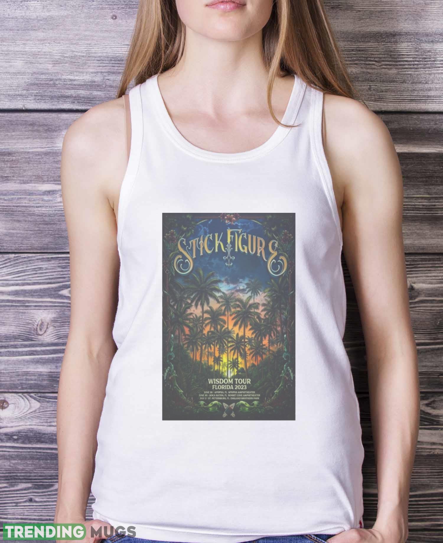 stick Figure Wisdom Tour Florida 2023 Poster Shirt Light Shirt stick Figure Wisdom Tour Florida 2023 Poster Shirt Light Shirt