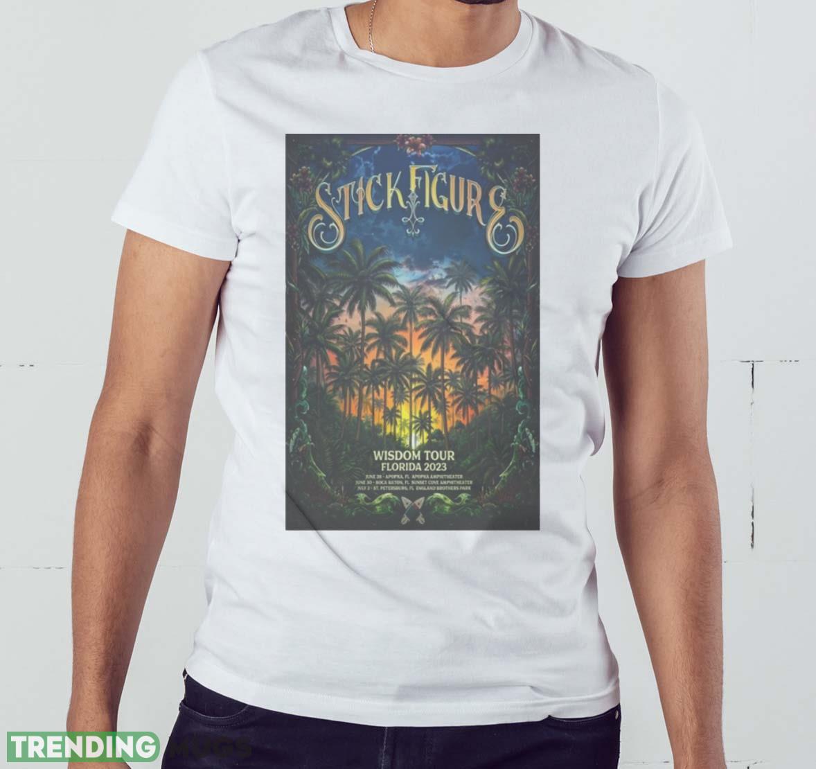 stick Figure Wisdom Tour Florida 2023 Poster Shirt Light Shirt stick Figure Wisdom Tour Florida 2023 Poster Shirt Light Shirt