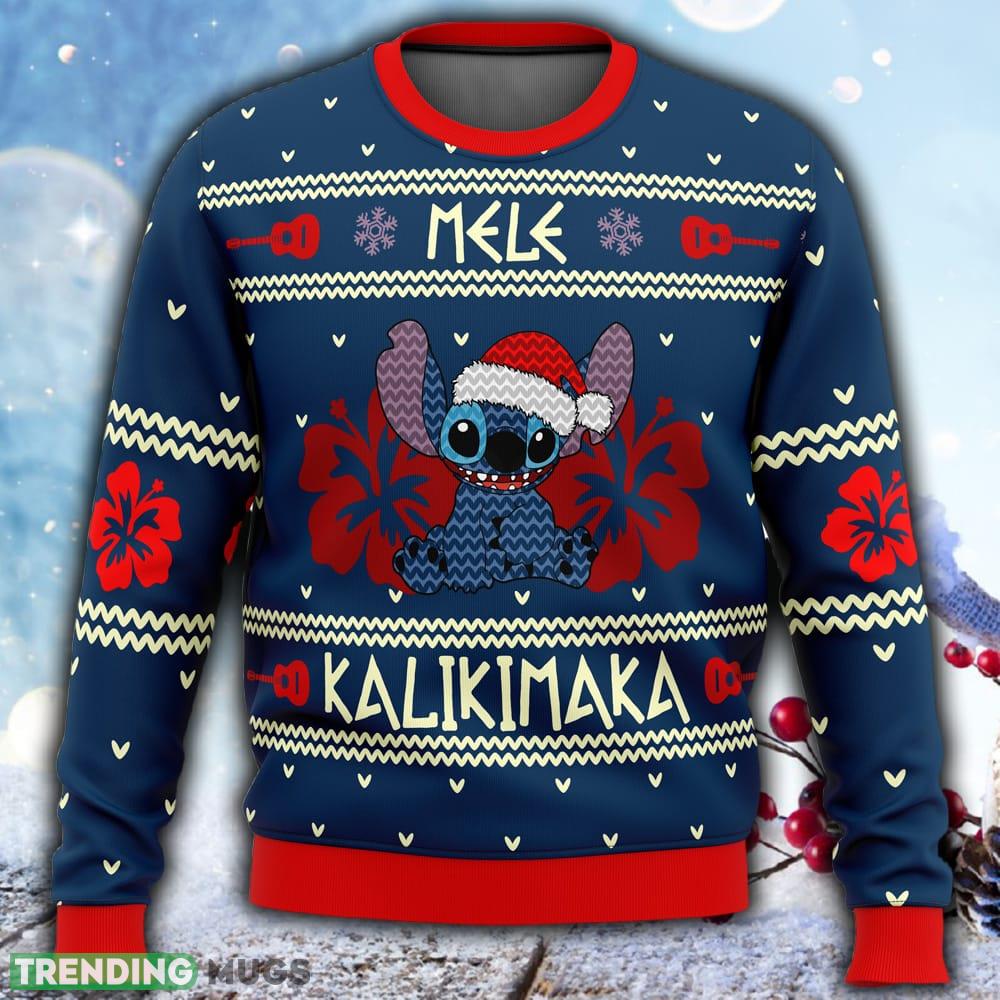 Stitch Mele Kalikimaka Ugly Christmas 3D Sweater For Men And Women Gift Christmas - Stitch Mele Kalikimaka Ugly Christmas Sweater Stitch Mele Kalikimaka Ugly Christmas 3D Sweater For Men And Women Gift Christmas - Stitch Mele Kalikimaka Ugly Christmas Sweater