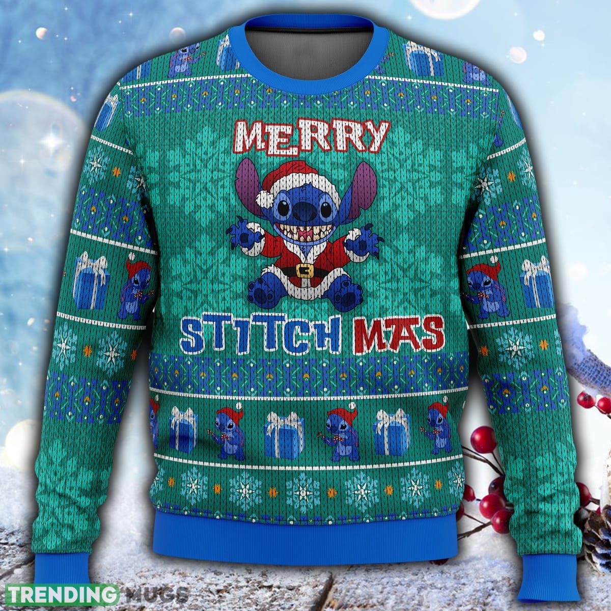 Stitch Merry Stitchmas Ugly Christmas 3D Sweater For Men And Women Gift Christmas - Stitch Merry Stitchmas Ugly Christmas Sweater Stitch Merry Stitchmas Ugly Christmas 3D Sweater For Men And Women Gift Christmas - Stitch Merry Stitchmas Ugly Christmas Sweater