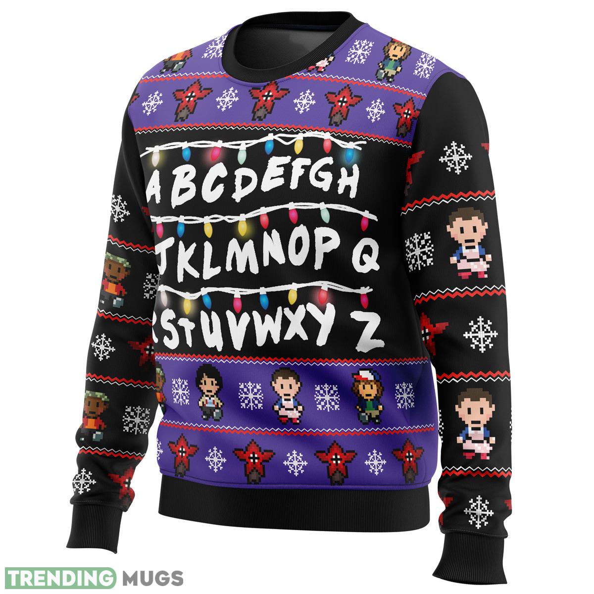 Stranger Things Ugly Christmas Sweater Gift For Men And Women 3D Sweater Stranger Things Ugly Christmas Sweater Gift For Men And Women 3D Sweater