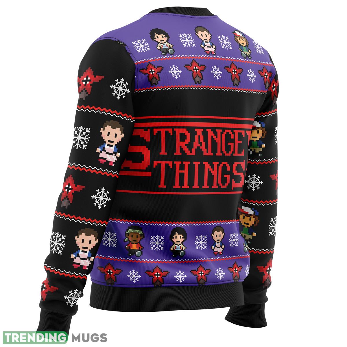 Stranger Things Ugly Christmas Sweater Gift For Men And Women 3D Sweater Stranger Things Ugly Christmas Sweater Gift For Men And Women 3D Sweater