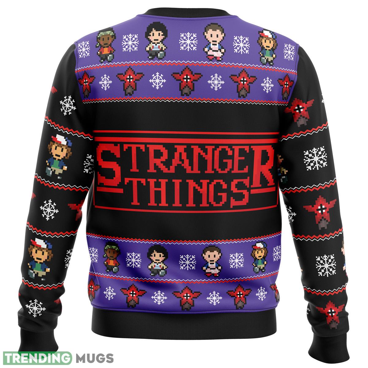 Stranger Things Ugly Christmas Sweater Gift For Men And Women 3D Sweater Stranger Things Ugly Christmas Sweater Gift For Men And Women 3D Sweater