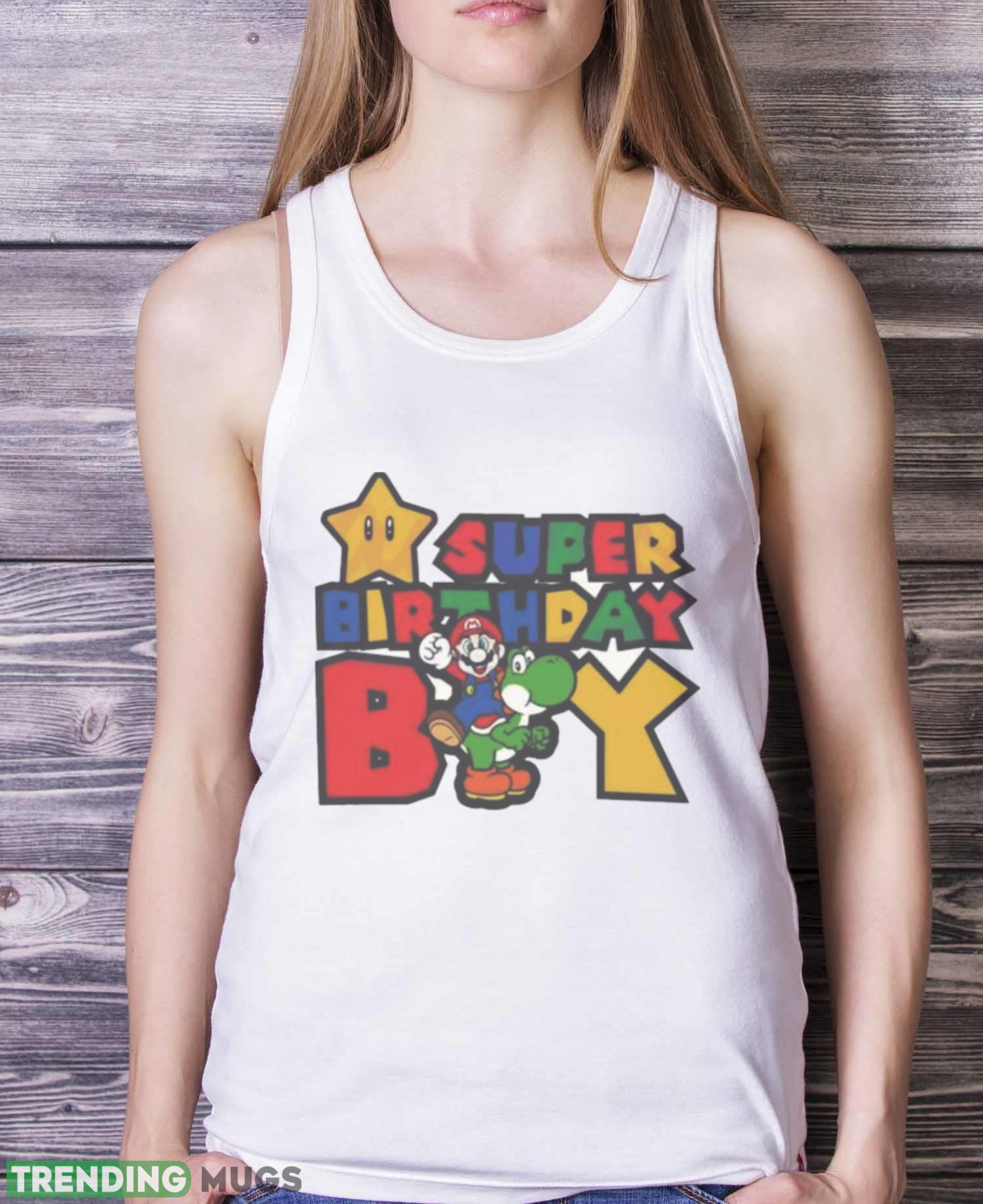 Super Birthday Boy SVG Super Mario Shirt Light Shirt Super Birthday Boy SVG Super Mario Shirt Light Shirt