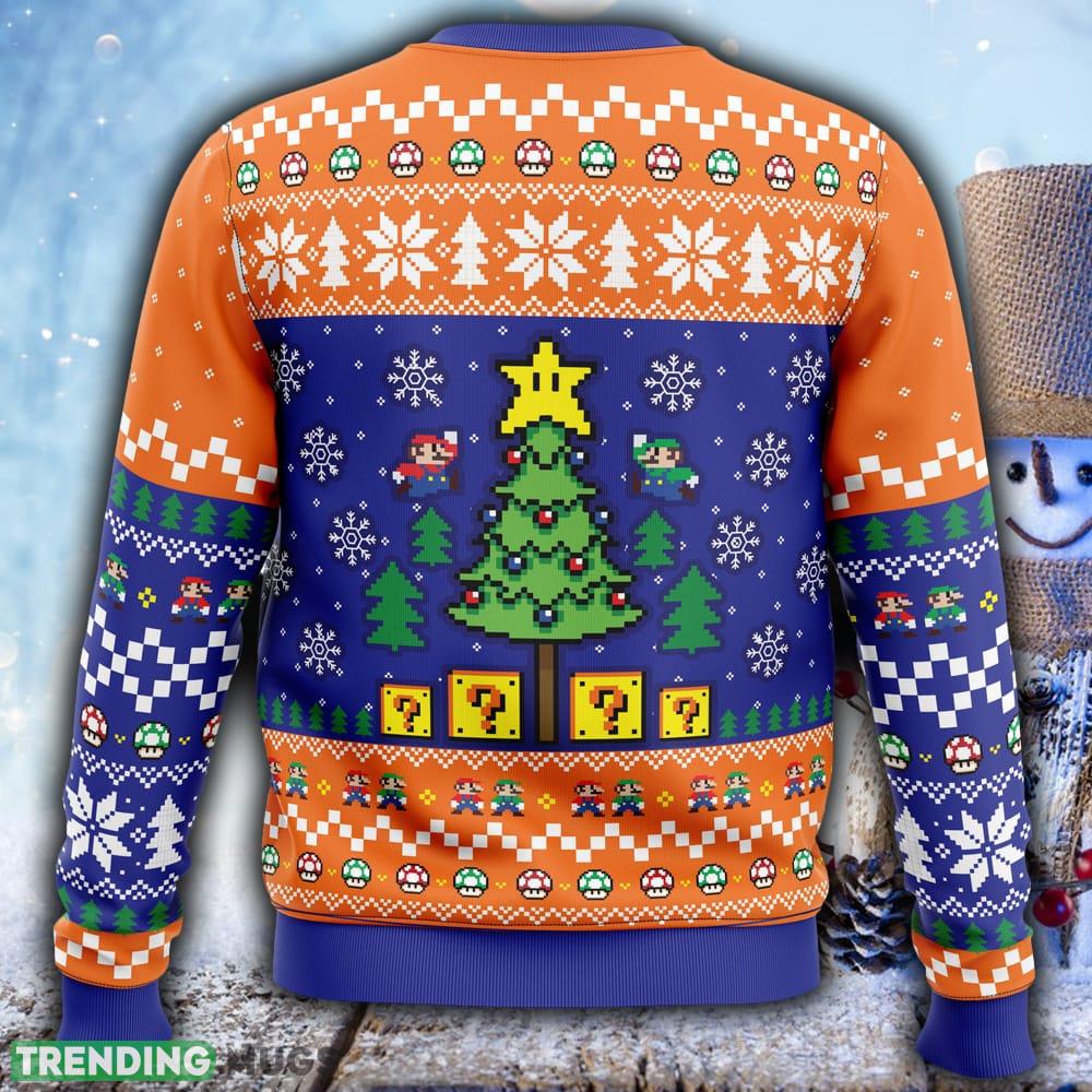 Super Bros Christmas Super Mario Bros. Ugly Christmas 3D Sweater For Men And Women Gift Christmas 3D Sweater Super Bros Christmas Super Mario Bros. Ugly Christmas 3D Sweater For Men And Women Gift Christmas 3D Sweater