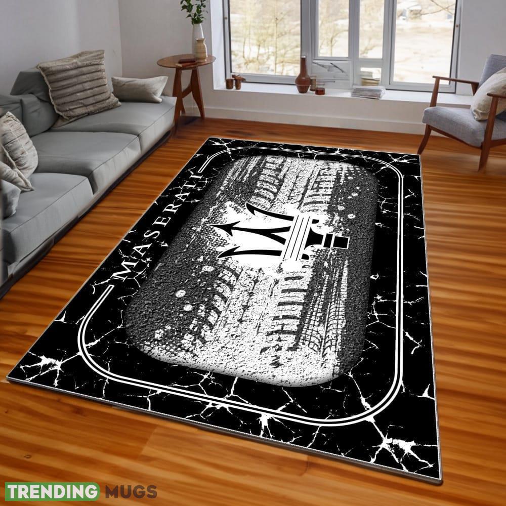 Supercar Fans MaseratiBig Logo Living Room Arena Rugs Indoor And Outdoor - Maserati Rugs_1 Supercar Fans MaseratiBig Logo Living Room Arena Rugs Indoor And Outdoor - Maserati Rugs_1