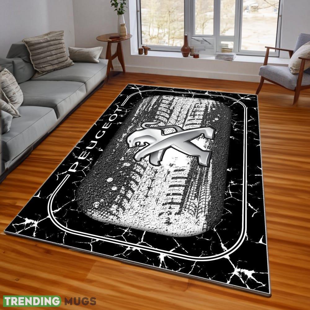 Supercar Fans PeugeotBig Logo Living Room Arena Rugs Indoor And Outdoor - Peugeot Rugs_1