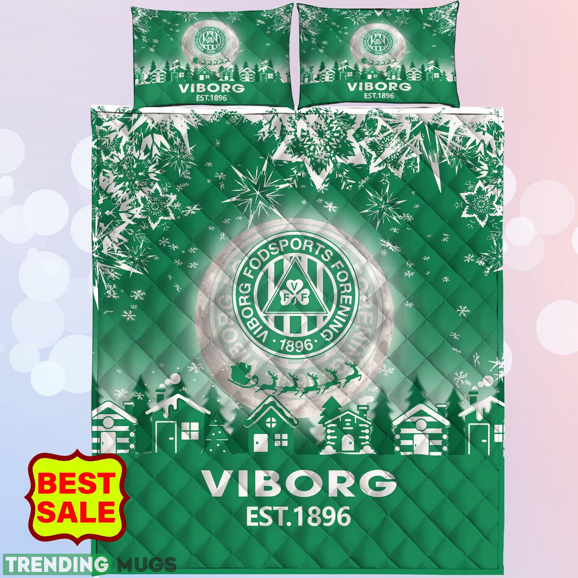 Superliga Danish 1st Division Viborg Fans Comfort Green Quilt Sets Full Size King Queen Quilt Set Superliga Danish 1st Division Viborg Fans Comfort Green Quilt Sets Full Size King Queen Quilt Set