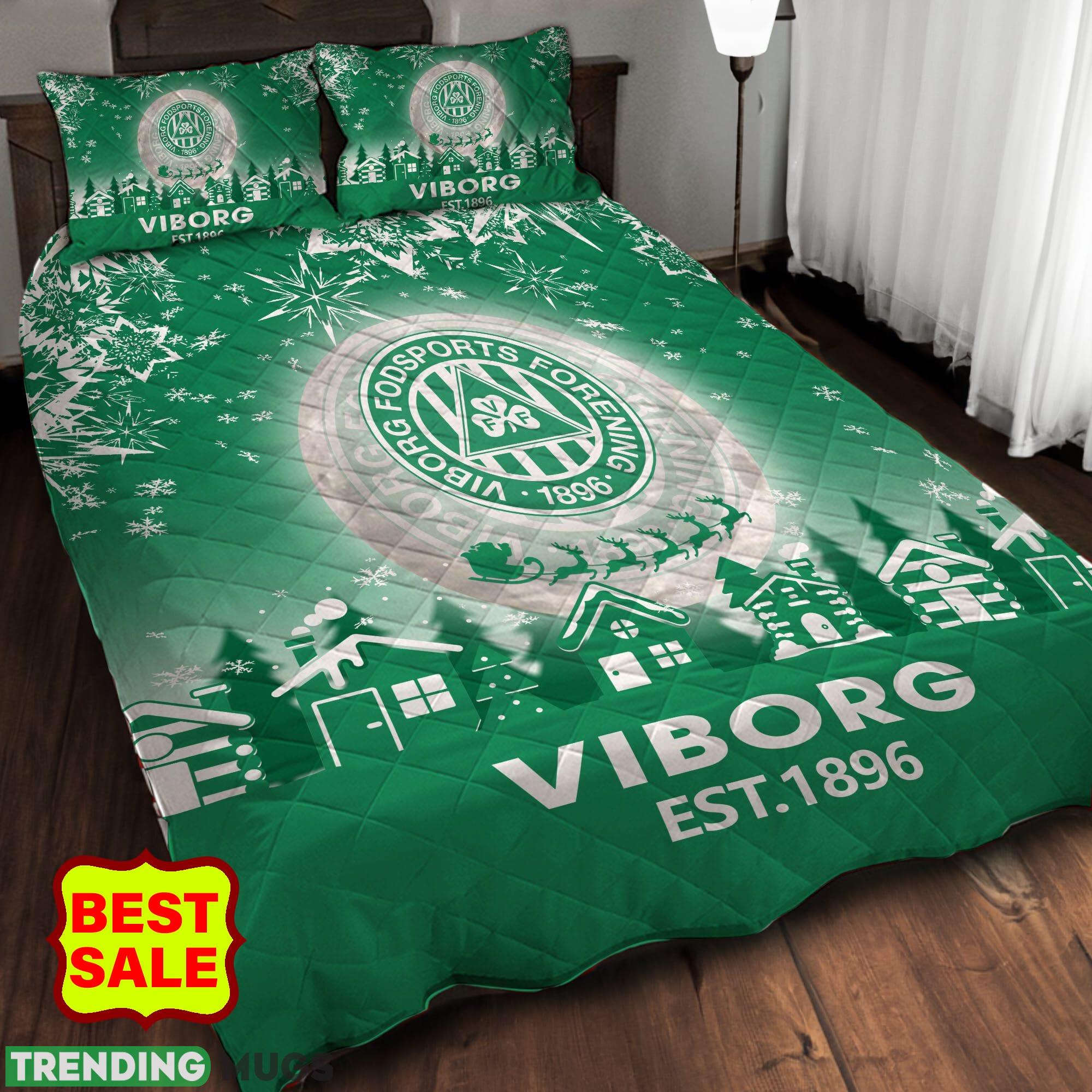 Superliga Danish 1st Division Viborg Fans Comfort Green Quilt Sets Full Size King Queen Quilt Set Superliga Danish 1st Division Viborg Fans Comfort Green Quilt Sets Full Size King Queen Quilt Set