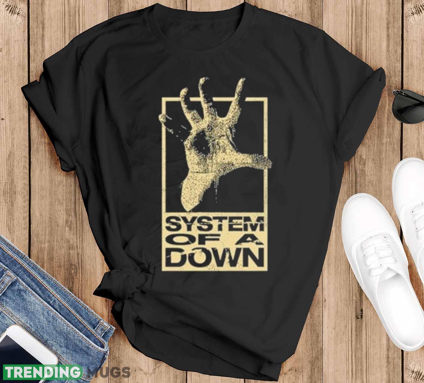 System Of A Down Self Titled Outside The Box Shirt - Black T-Shirt System Of A Down Self Titled Outside The Box Shirt - Black T-Shirt