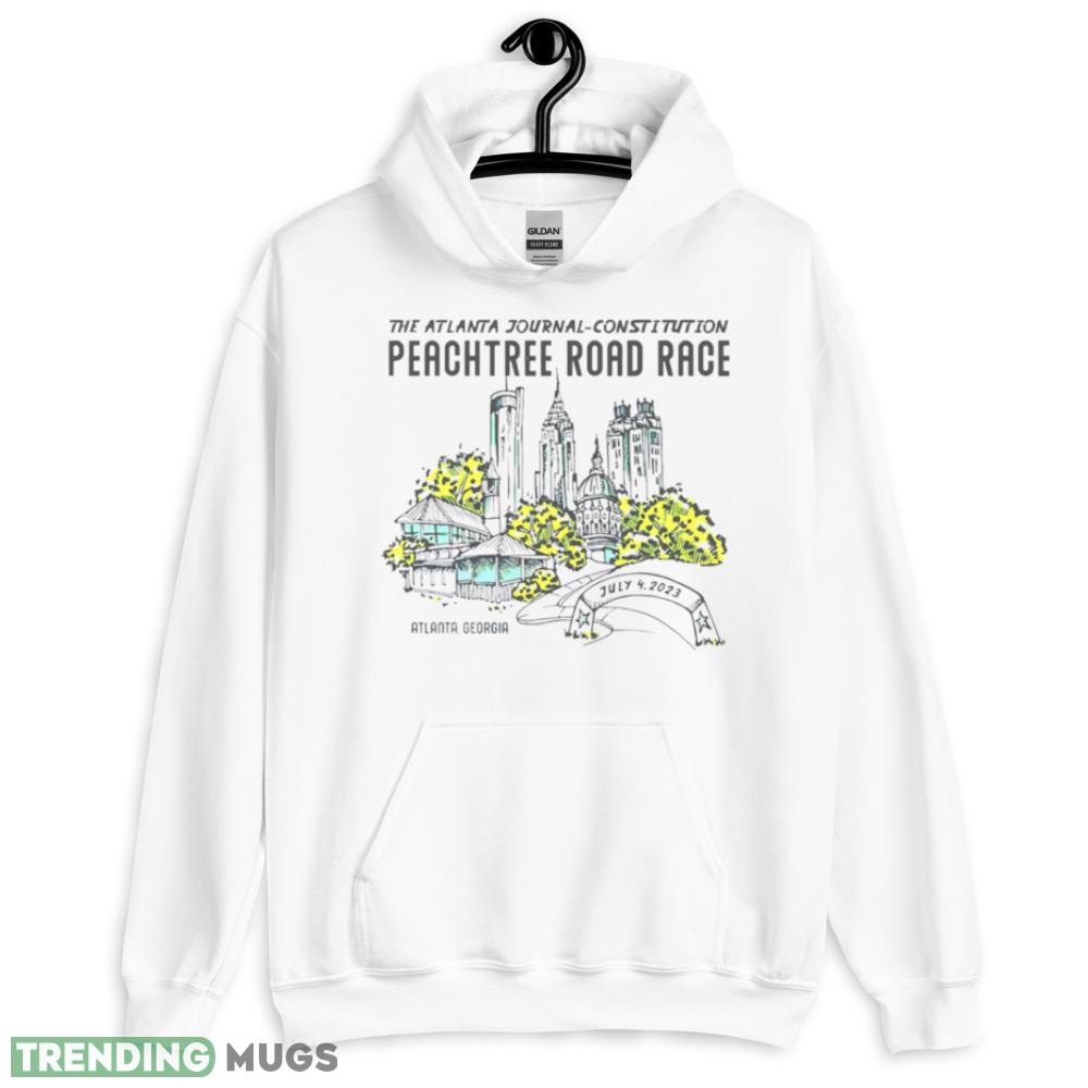 The Atlanta journal constitution peachtree road race shirt - 18500 Unisex Heavy Blend Hooded Sweatshirt-1 The Atlanta journal constitution peachtree road race shirt - 18500 Unisex Heavy Blend Hooded Sweatshirt-1