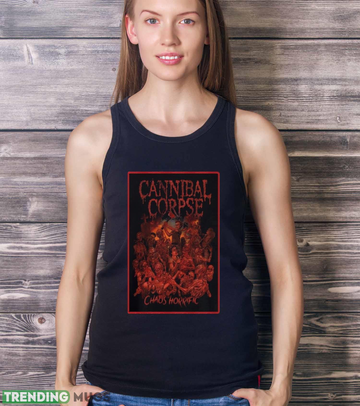 The Cannibal Corpse Chaos Horrific T Shirt Dark Shirt The Cannibal Corpse Chaos Horrific T Shirt Dark Shirt