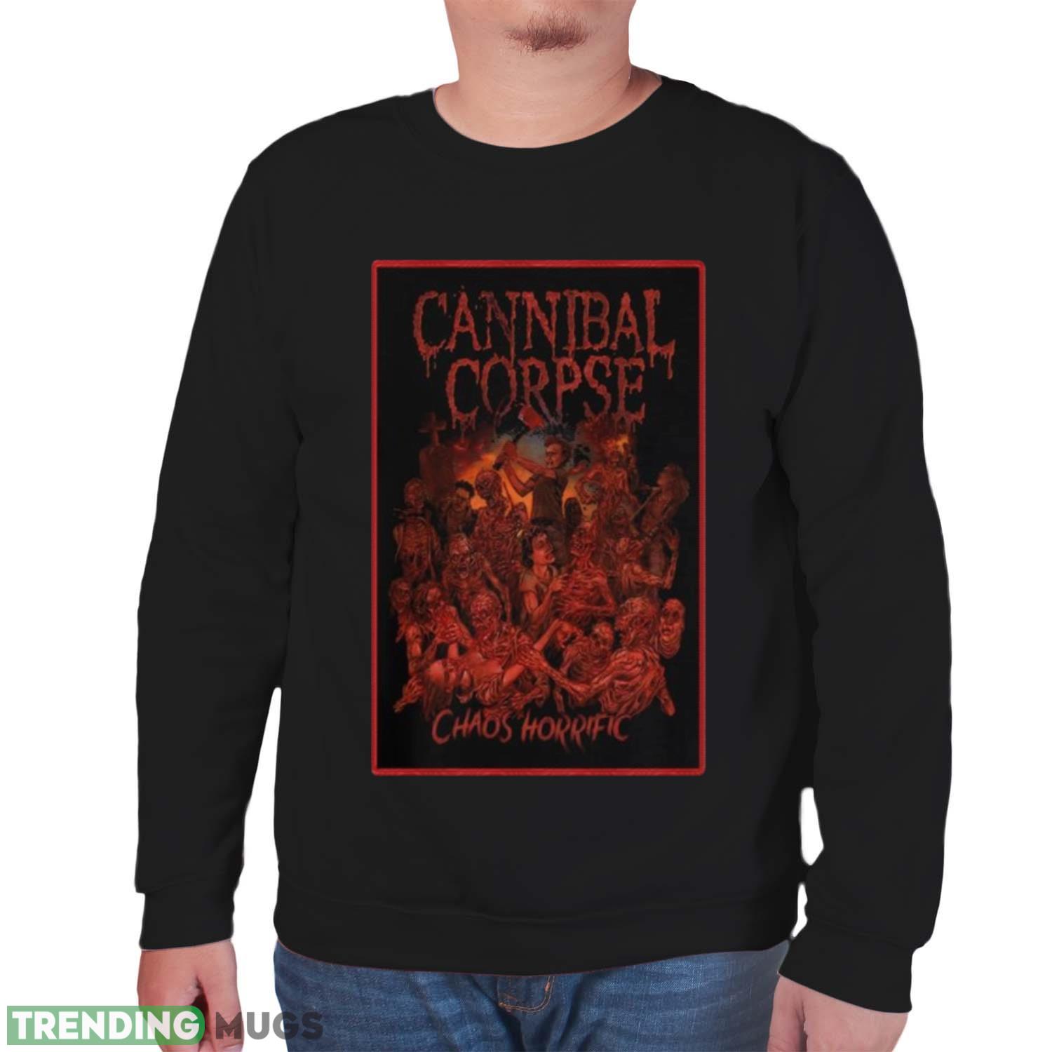 The Cannibal Corpse Chaos Horrific T Shirt Dark Shirt The Cannibal Corpse Chaos Horrific T Shirt Dark Shirt