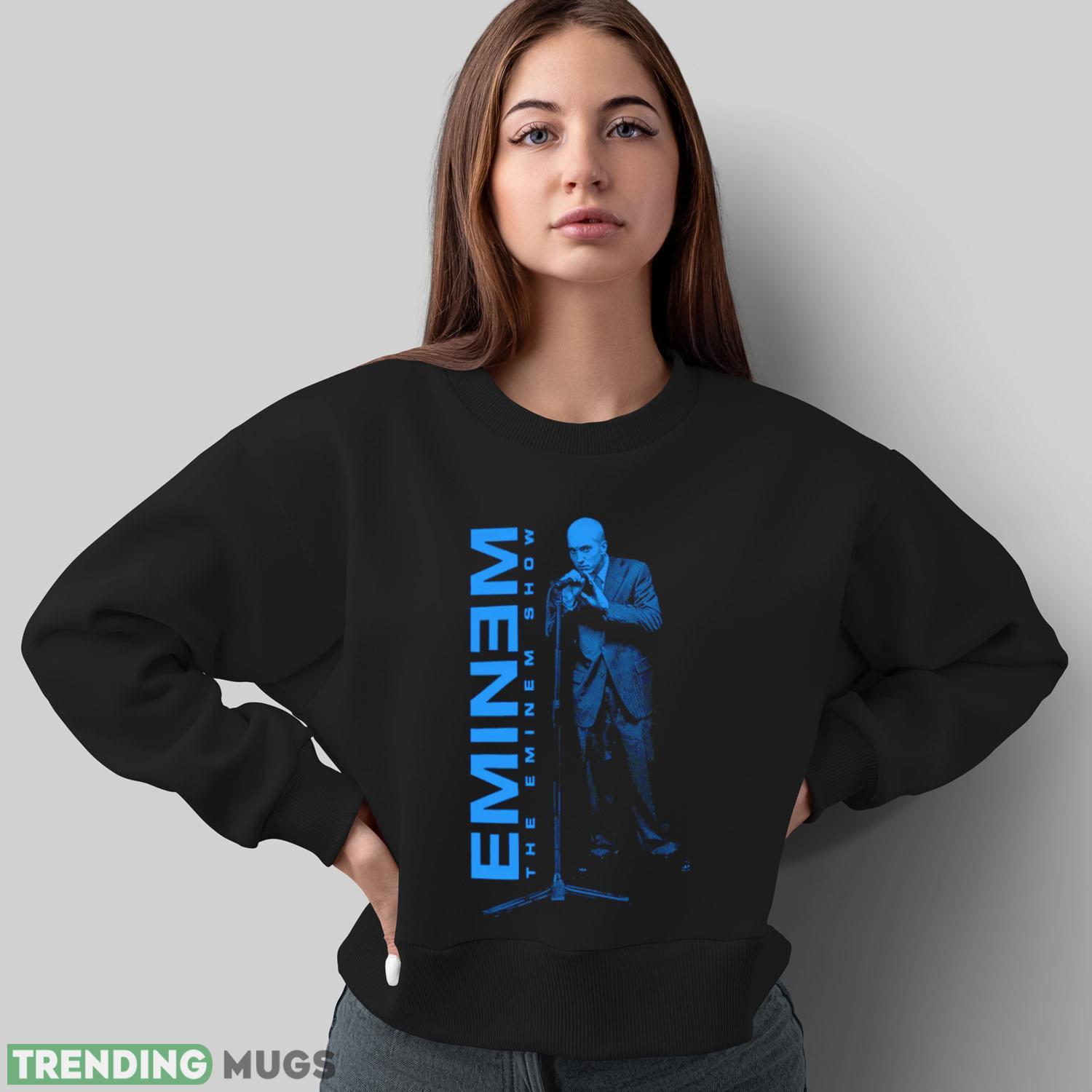 the Eminem Show On The Mic Shirt Dark Shirt the Eminem Show On The Mic Shirt Dark Shirt