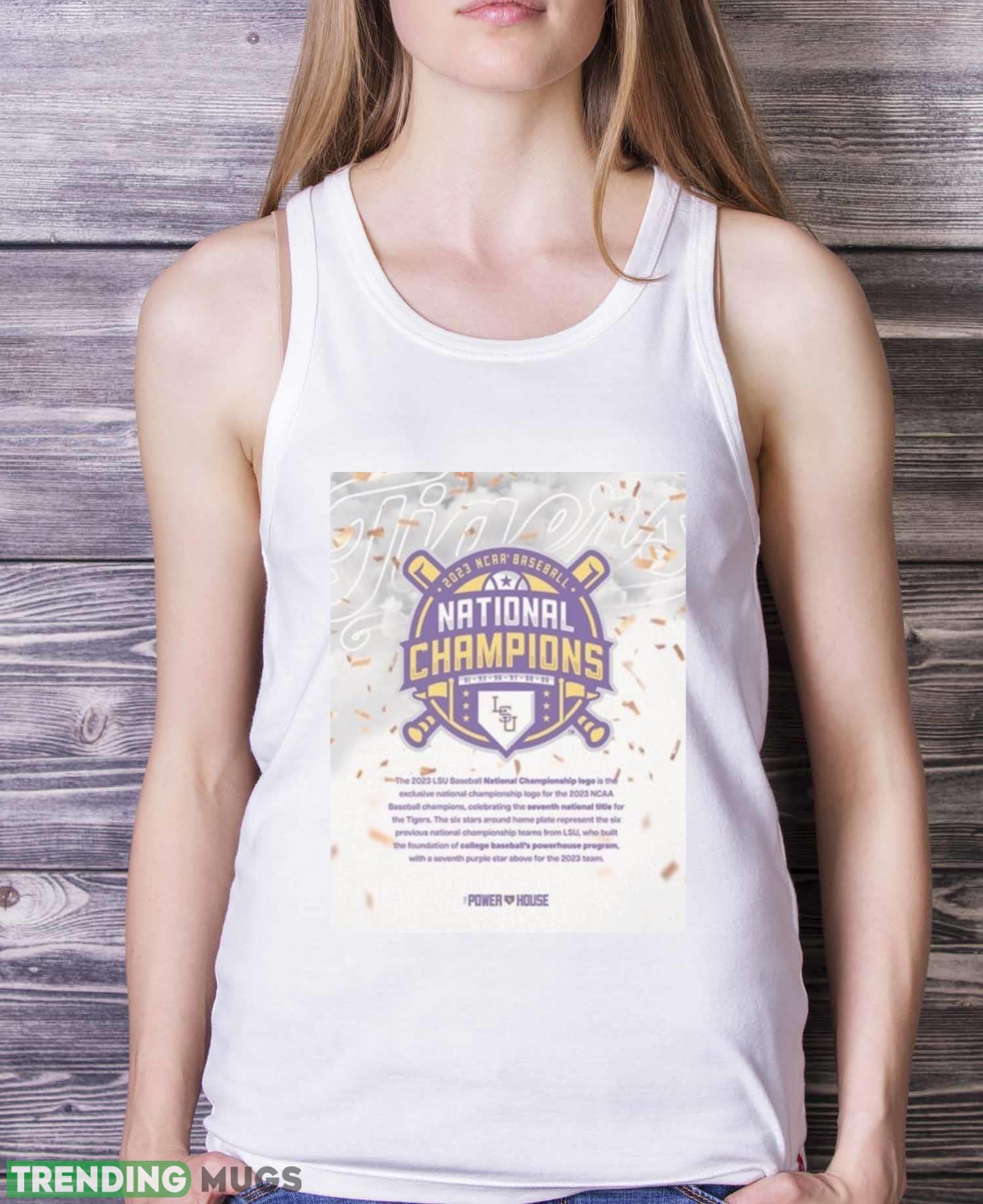 The Powerhouse LSU Tigers The Official Logo Of The 2023 National Champions Home Shirt Light Shirt The Powerhouse LSU Tigers The Official Logo Of The 2023 National Champions Home Shirt Light Shirt