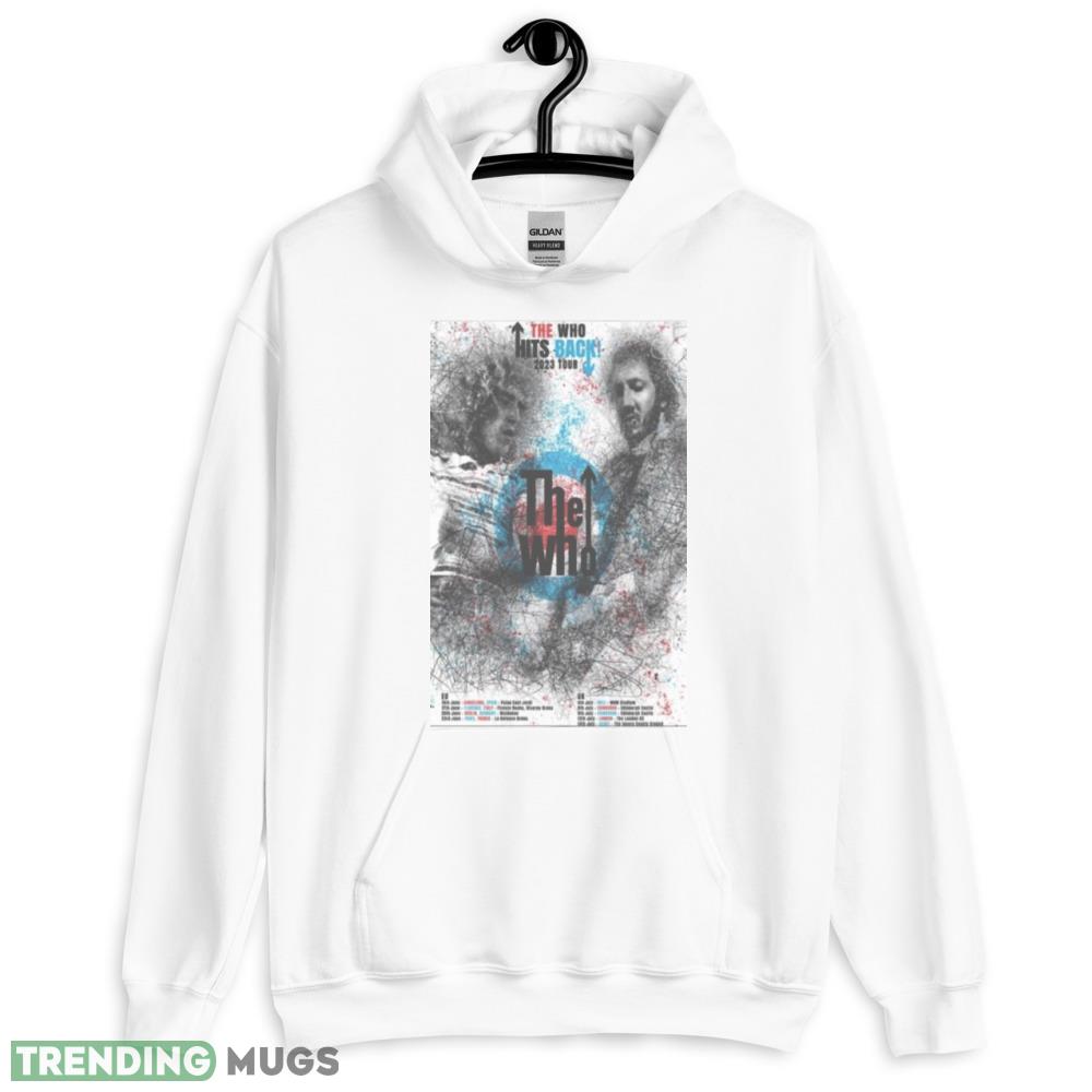 The Who Hits Back Tour EU & UK 2023 Shirt - 18500 Unisex Heavy Blend Hooded Sweatshirt-1 The Who Hits Back Tour EU & UK 2023 Shirt - 18500 Unisex Heavy Blend Hooded Sweatshirt-1