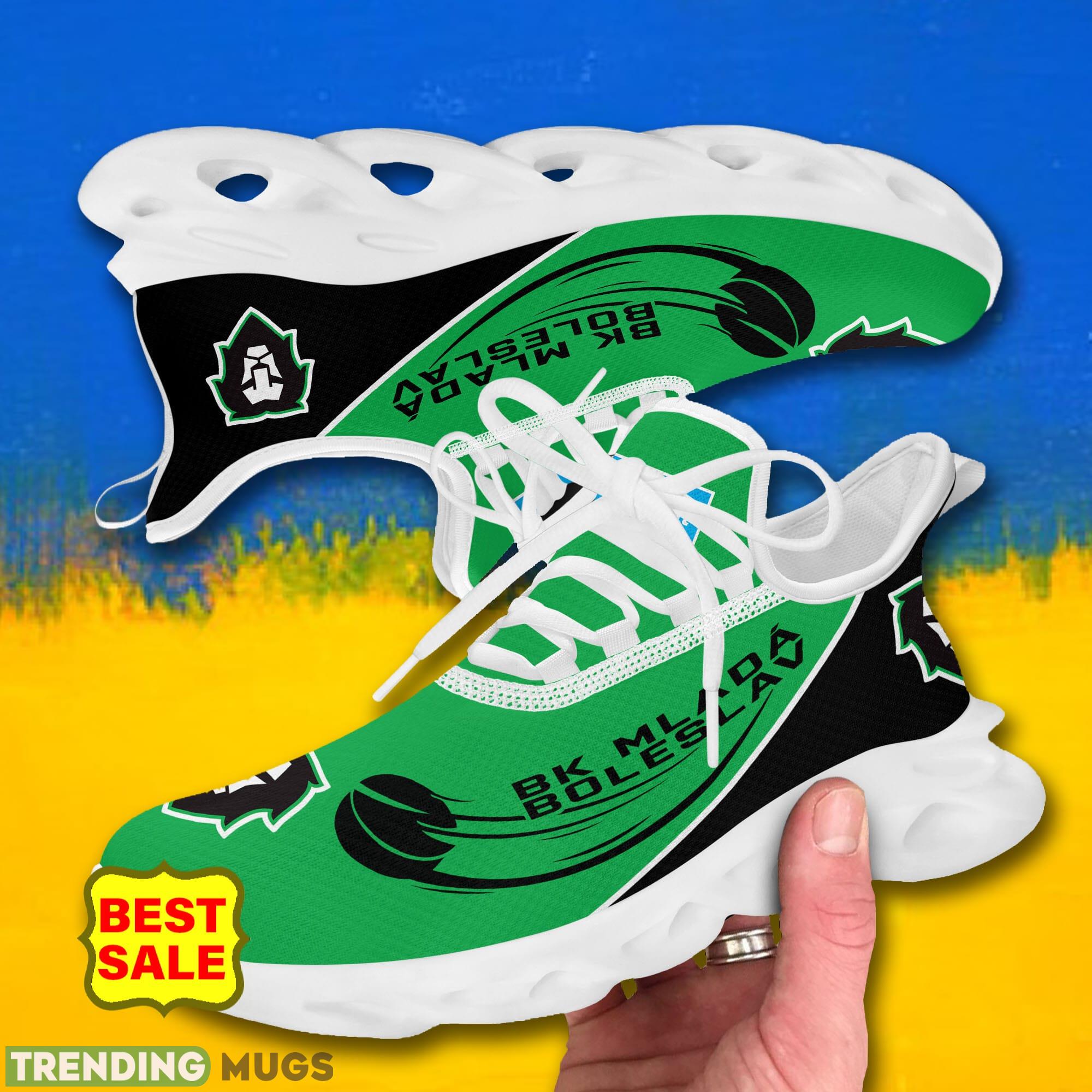 Tipsport Extraliga Running Sneakers BK Mladá Boleslav Logo Max Soul Shoes For Fans Max Soul Tipsport Extraliga Running Sneakers BK Mladá Boleslav Logo Max Soul Shoes For Fans Max Soul