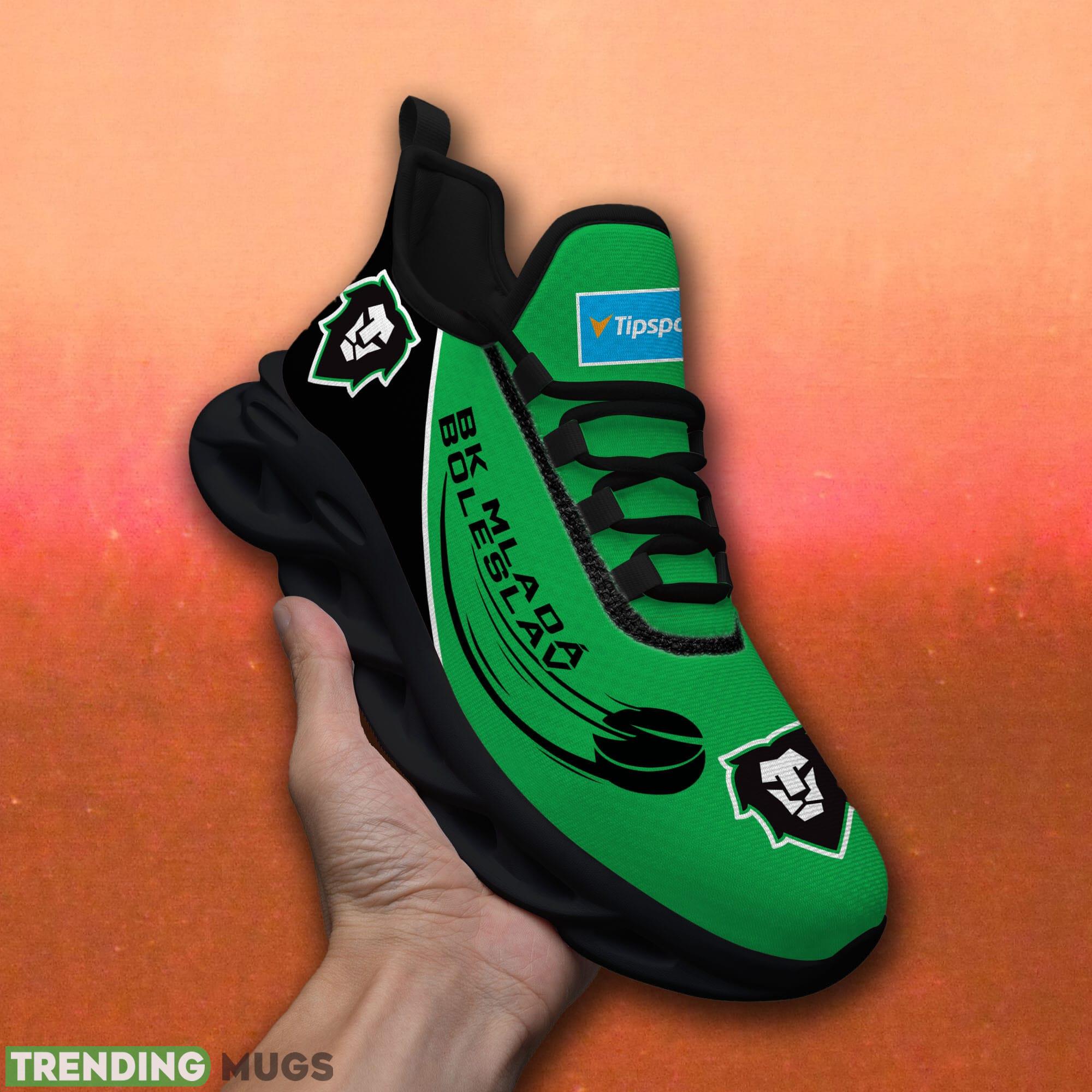 Tipsport Extraliga Running Sneakers BK Mladá Boleslav Logo Max Soul Shoes For Fans Max Soul Tipsport Extraliga Running Sneakers BK Mladá Boleslav Logo Max Soul Shoes For Fans Max Soul