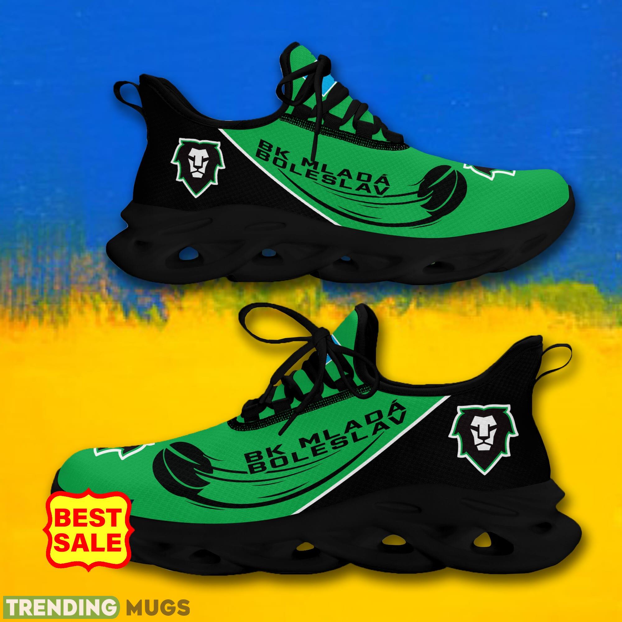 Tipsport Extraliga Running Sneakers BK Mladá Boleslav Logo Max Soul Shoes For Fans Max Soul Tipsport Extraliga Running Sneakers BK Mladá Boleslav Logo Max Soul Shoes For Fans Max Soul