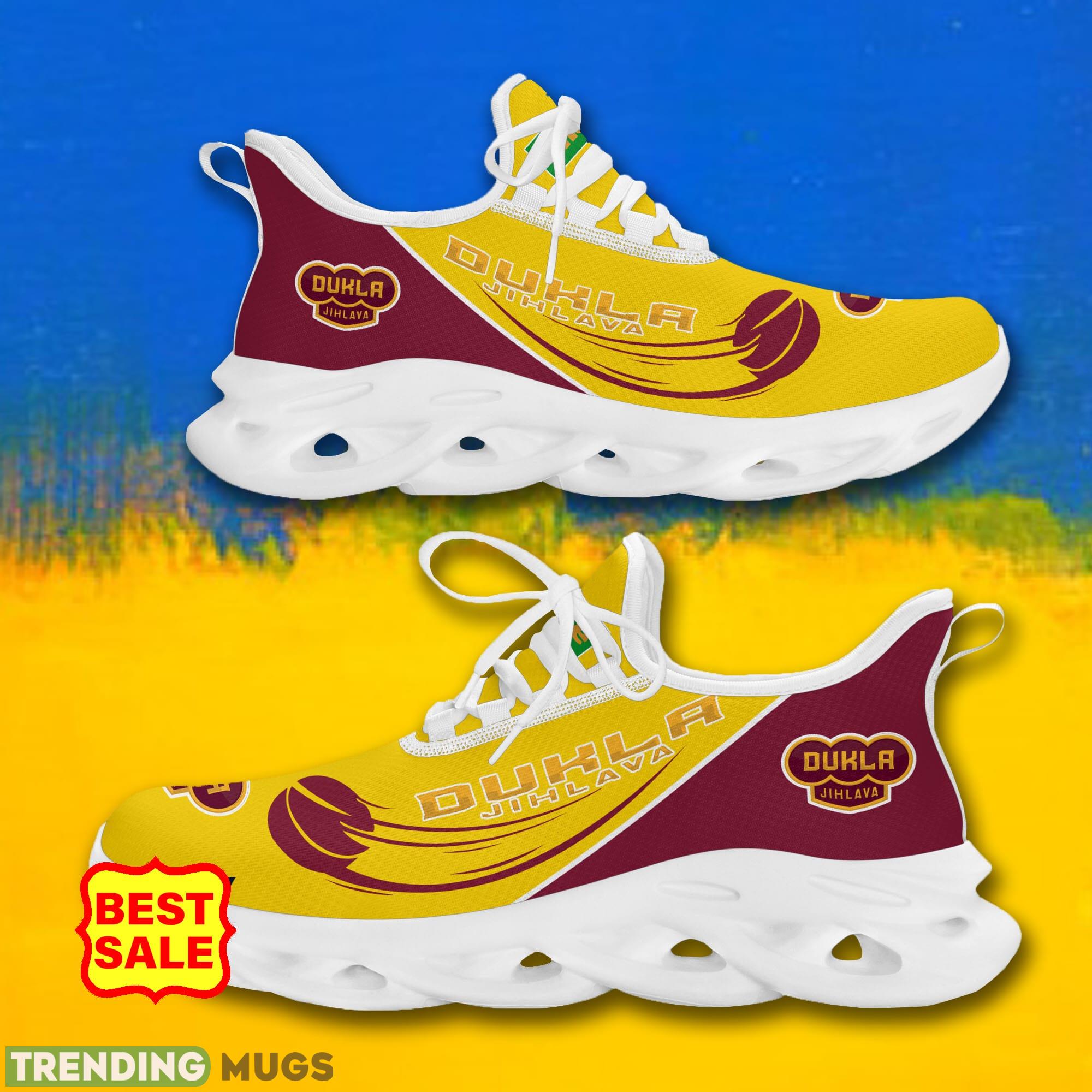 Tipsport Extraliga Running Sneakers HC Dukla Jihlava Logo Max Soul Shoes For Fans Max Soul Tipsport Extraliga Running Sneakers HC Dukla Jihlava Logo Max Soul Shoes For Fans Max Soul