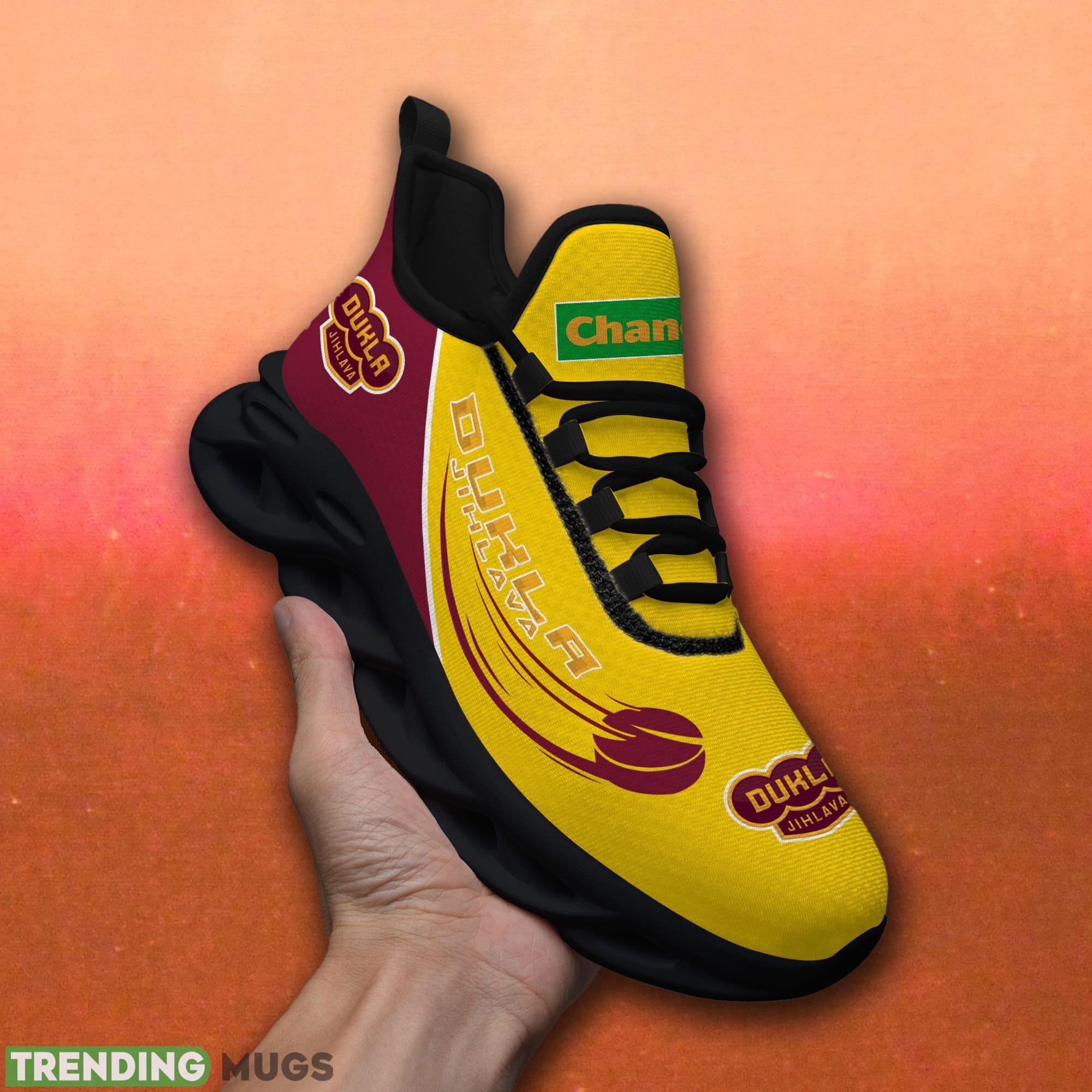 Tipsport Extraliga Running Sneakers HC Dukla Jihlava Logo Max Soul Shoes For Fans Max Soul Tipsport Extraliga Running Sneakers HC Dukla Jihlava Logo Max Soul Shoes For Fans Max Soul