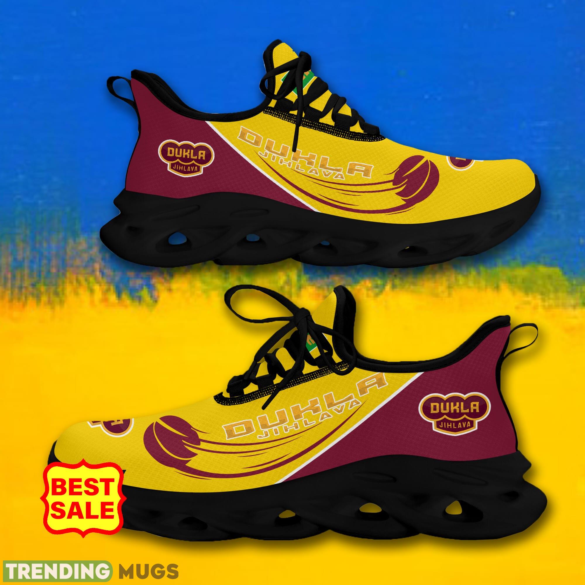 Tipsport Extraliga Running Sneakers HC Dukla Jihlava Logo Max Soul Shoes For Fans Max Soul Tipsport Extraliga Running Sneakers HC Dukla Jihlava Logo Max Soul Shoes For Fans Max Soul