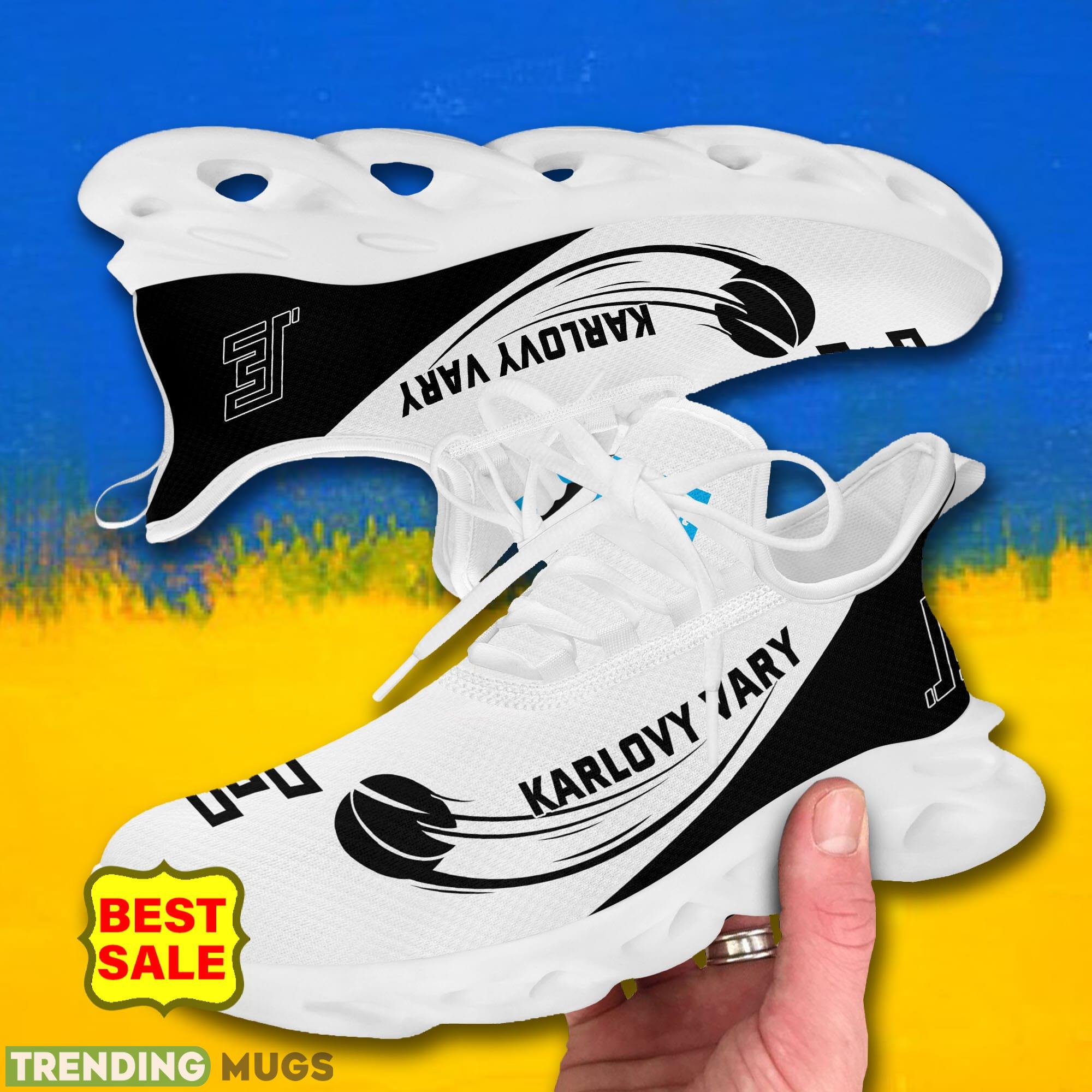 Tipsport Extraliga Running Sneakers HC Energie Karlovy Vary Logo Max Soul Shoes For Fans Max Soul Tipsport Extraliga Running Sneakers HC Energie Karlovy Vary Logo Max Soul Shoes For Fans Max Soul