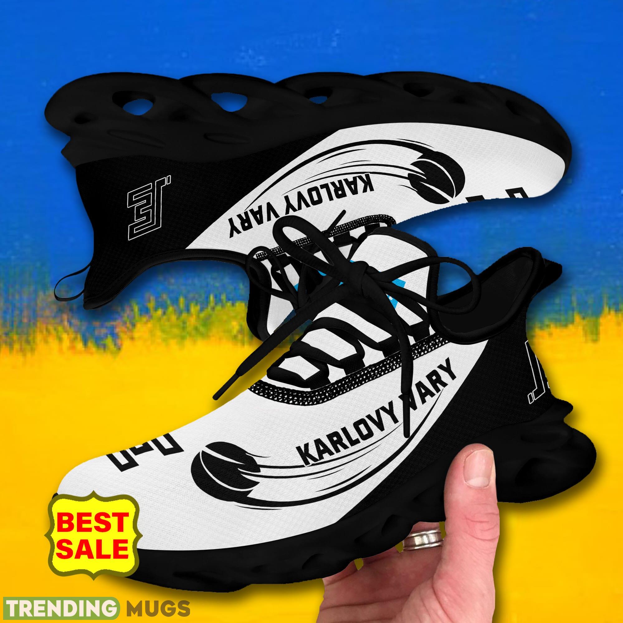 Tipsport Extraliga Running Sneakers HC Energie Karlovy Vary Logo Max Soul Shoes For Fans Max Soul Tipsport Extraliga Running Sneakers HC Energie Karlovy Vary Logo Max Soul Shoes For Fans Max Soul