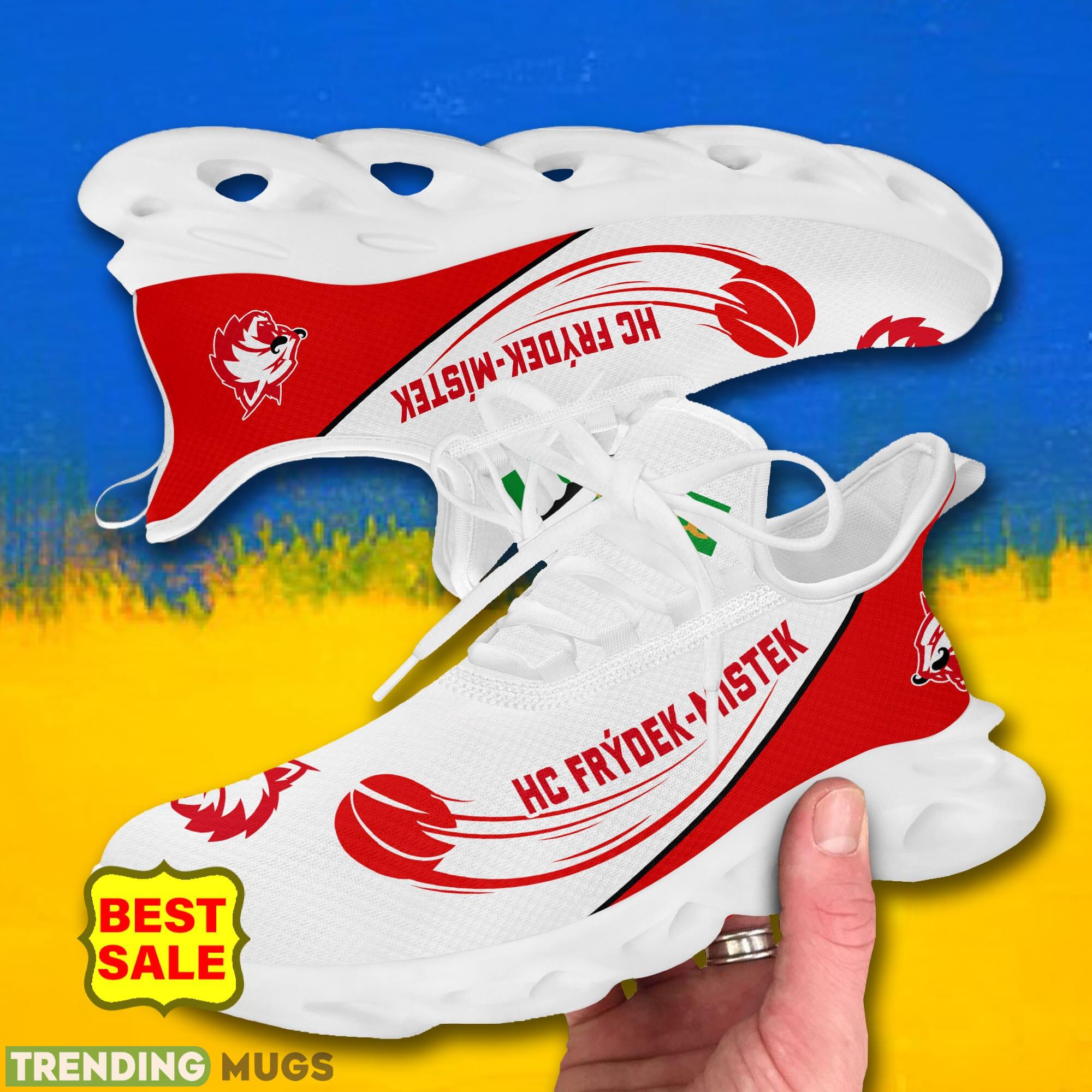 Tipsport Extraliga Running Sneakers HC Frýdek Místek Logo Max Soul Shoes For Fans Max Soul Tipsport Extraliga Running Sneakers HC Frýdek Místek Logo Max Soul Shoes For Fans Max Soul