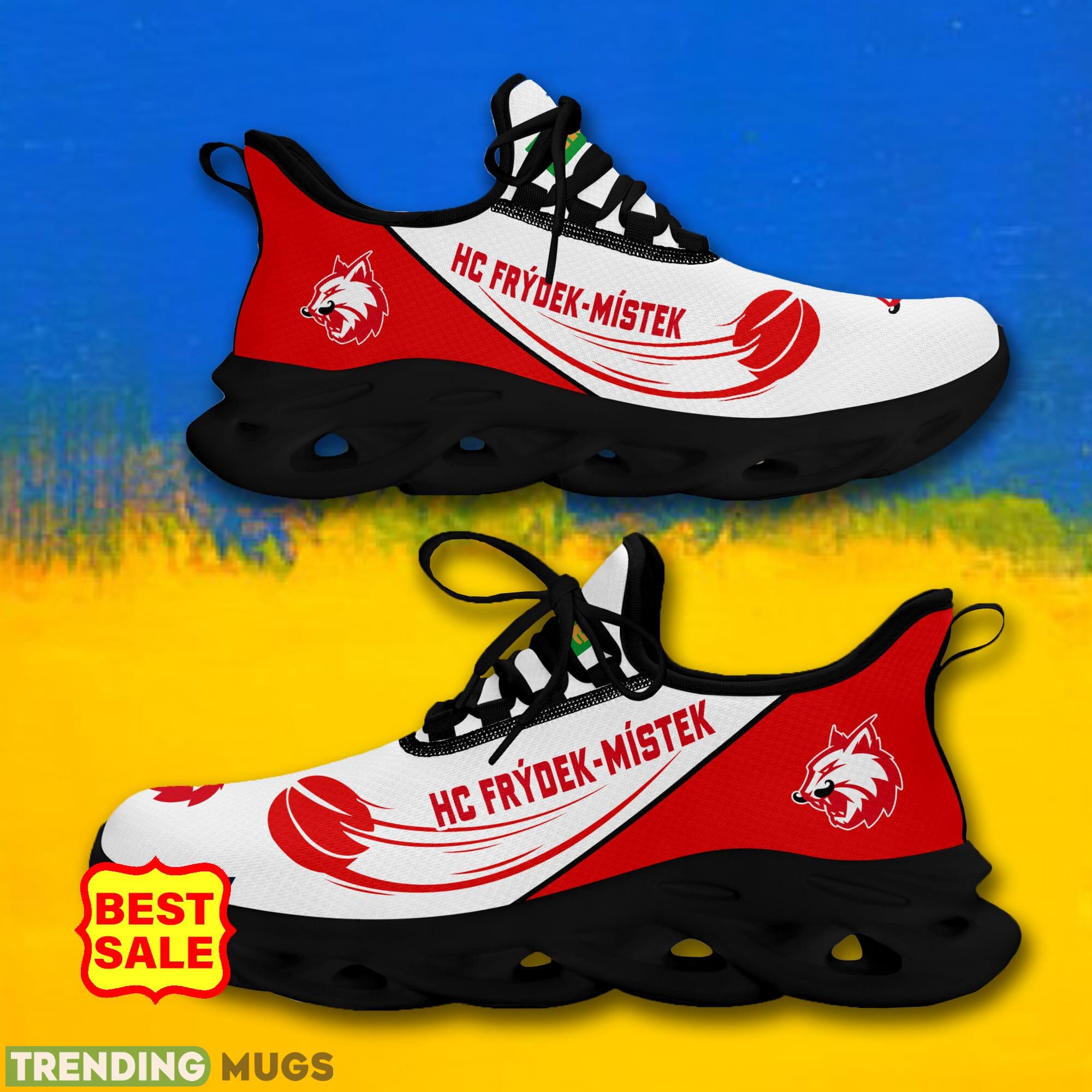 Tipsport Extraliga Running Sneakers HC Frýdek Místek Logo Max Soul Shoes For Fans Max Soul Tipsport Extraliga Running Sneakers HC Frýdek Místek Logo Max Soul Shoes For Fans Max Soul