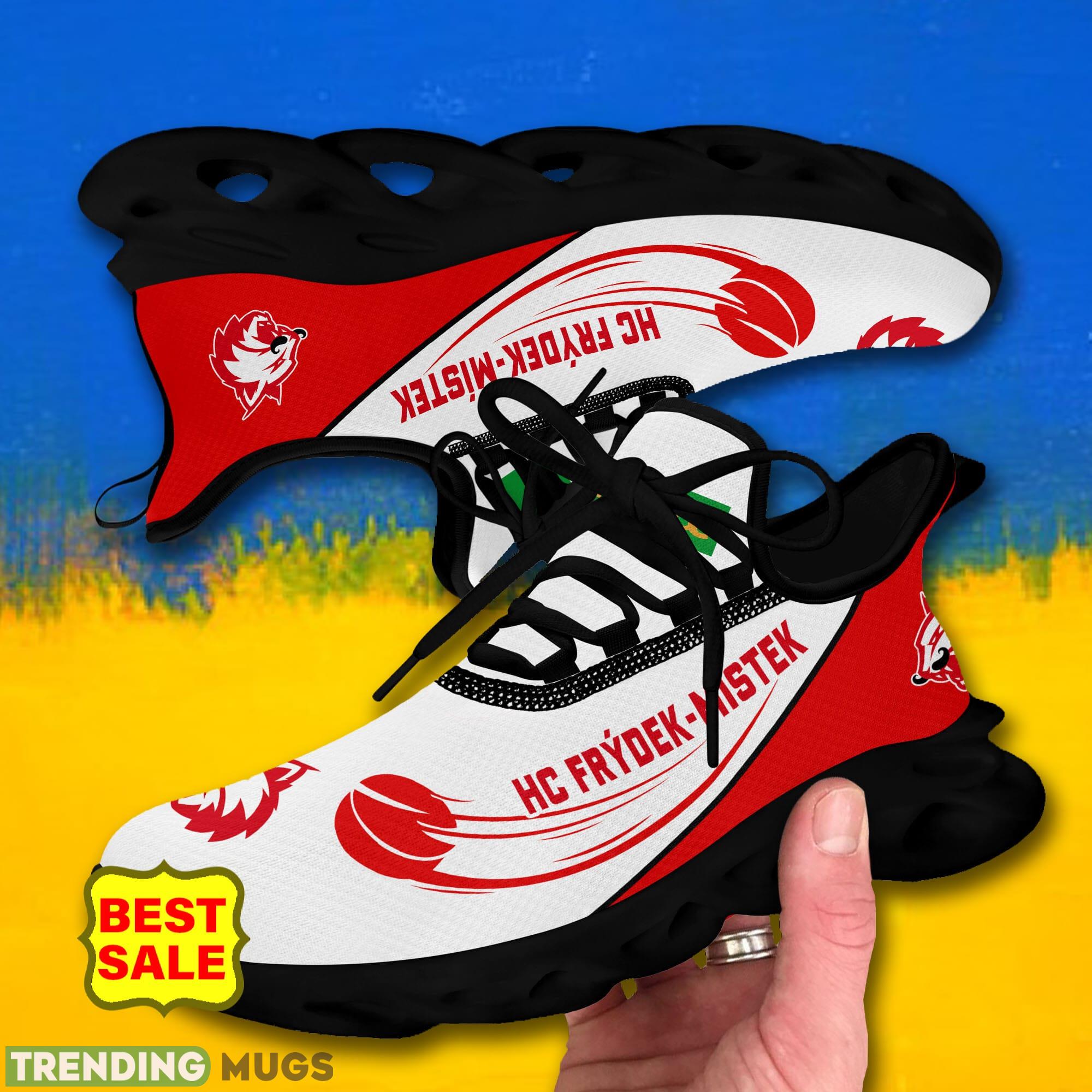 Tipsport Extraliga Running Sneakers HC Frýdek Místek Logo Max Soul Shoes For Fans Max Soul Tipsport Extraliga Running Sneakers HC Frýdek Místek Logo Max Soul Shoes For Fans Max Soul