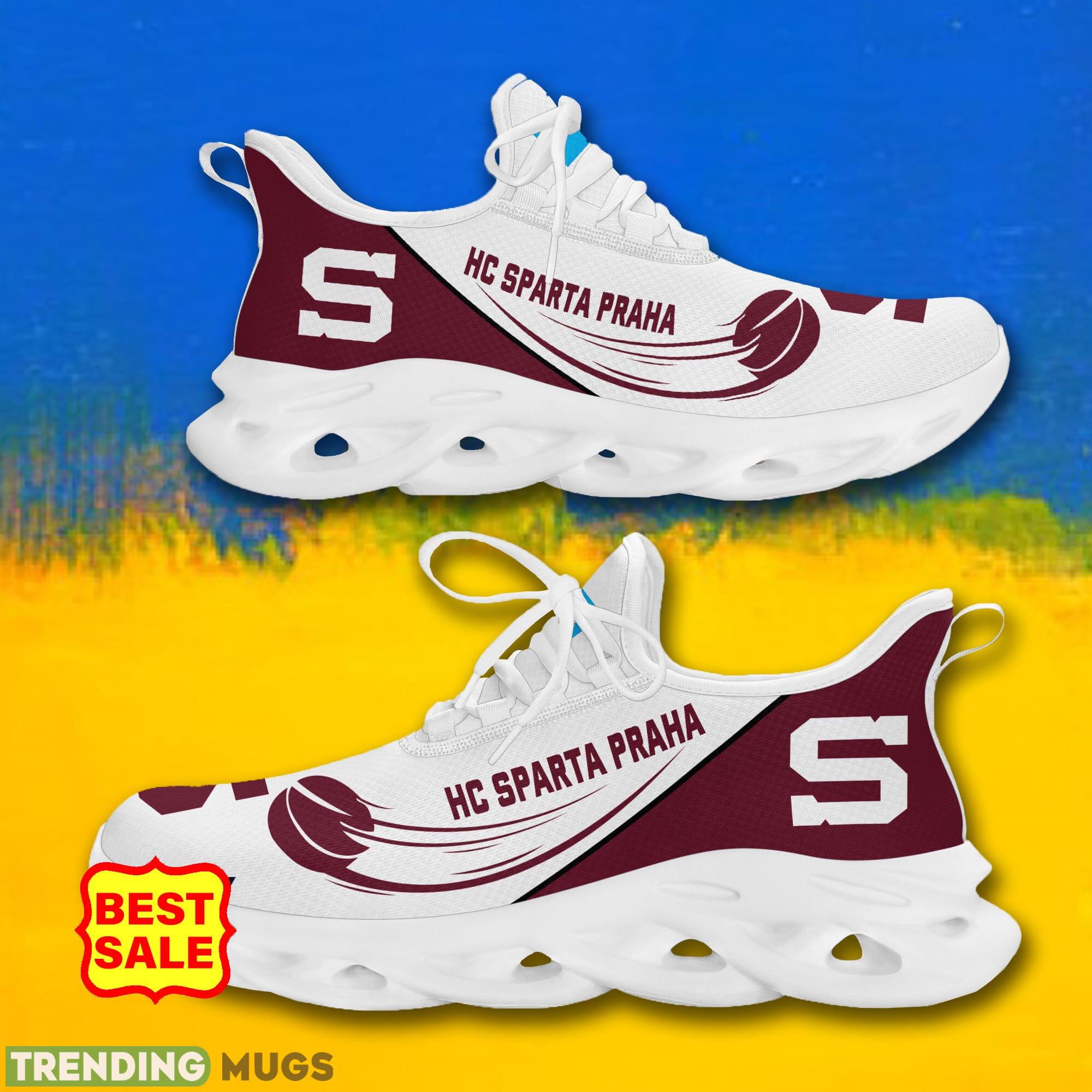 Tipsport Extraliga Running Sneakers HC Sparta Praha Logo Max Soul Shoes For Fans Max Soul Tipsport Extraliga Running Sneakers HC Sparta Praha Logo Max Soul Shoes For Fans Max Soul