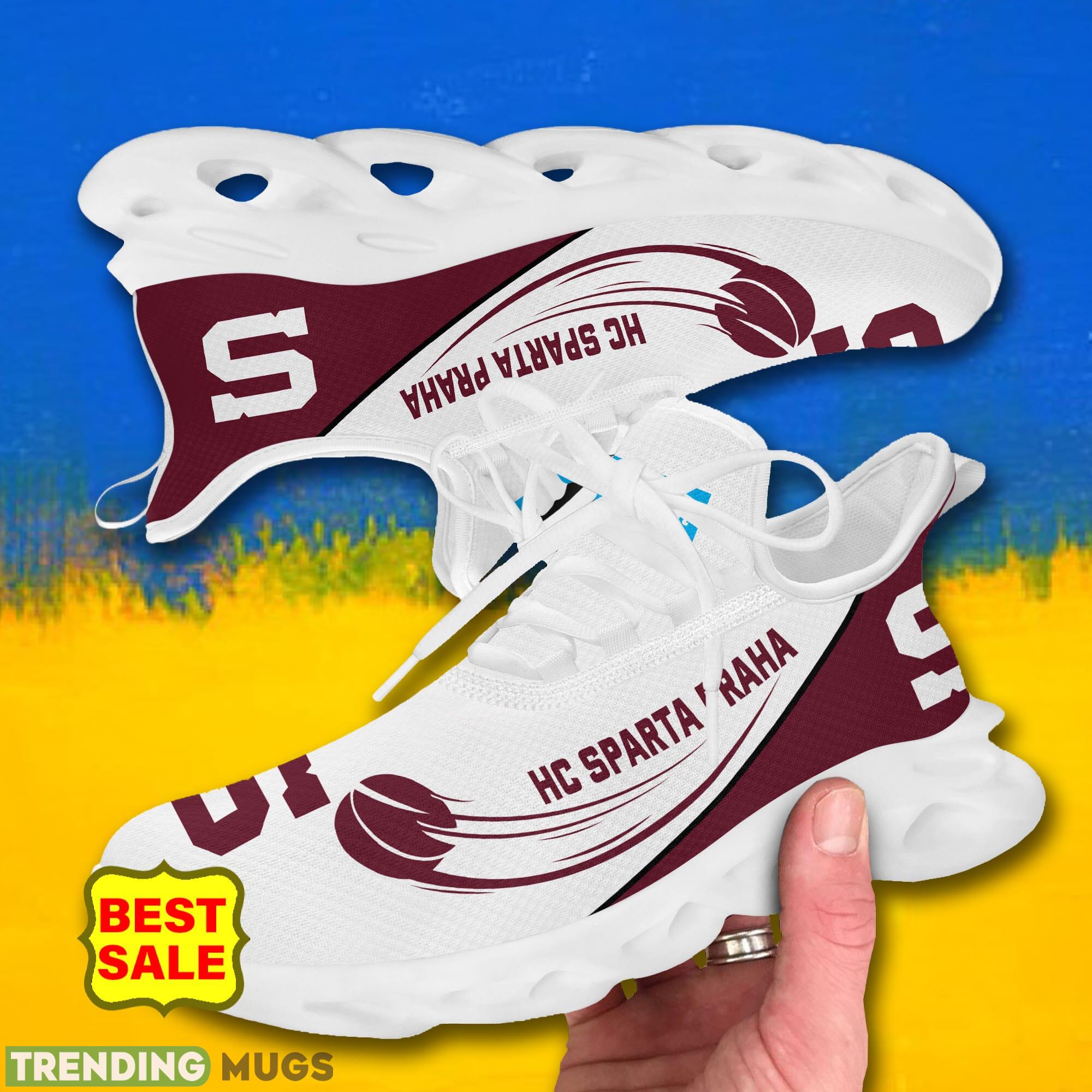 Tipsport Extraliga Running Sneakers HC Sparta Praha Logo Max Soul Shoes For Fans Max Soul Tipsport Extraliga Running Sneakers HC Sparta Praha Logo Max Soul Shoes For Fans Max Soul