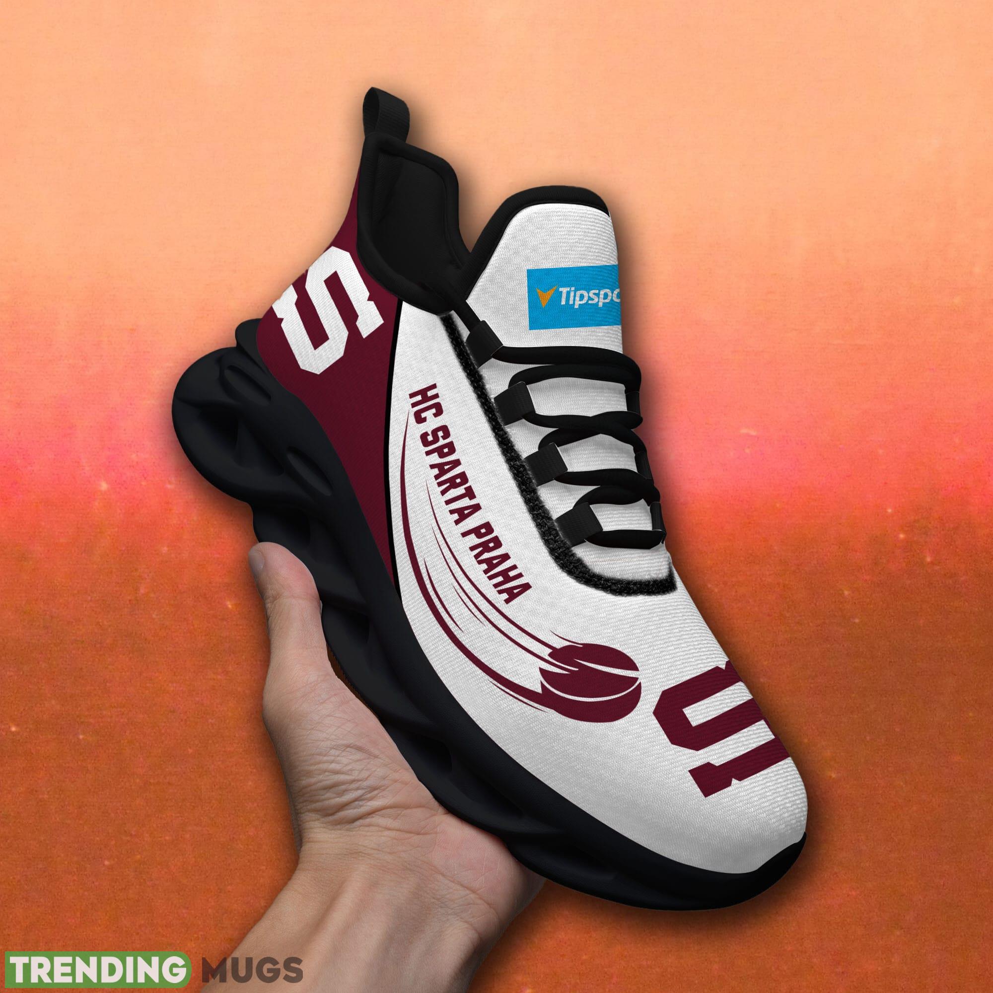 Tipsport Extraliga Running Sneakers HC Sparta Praha Logo Max Soul Shoes For Fans Max Soul Tipsport Extraliga Running Sneakers HC Sparta Praha Logo Max Soul Shoes For Fans Max Soul